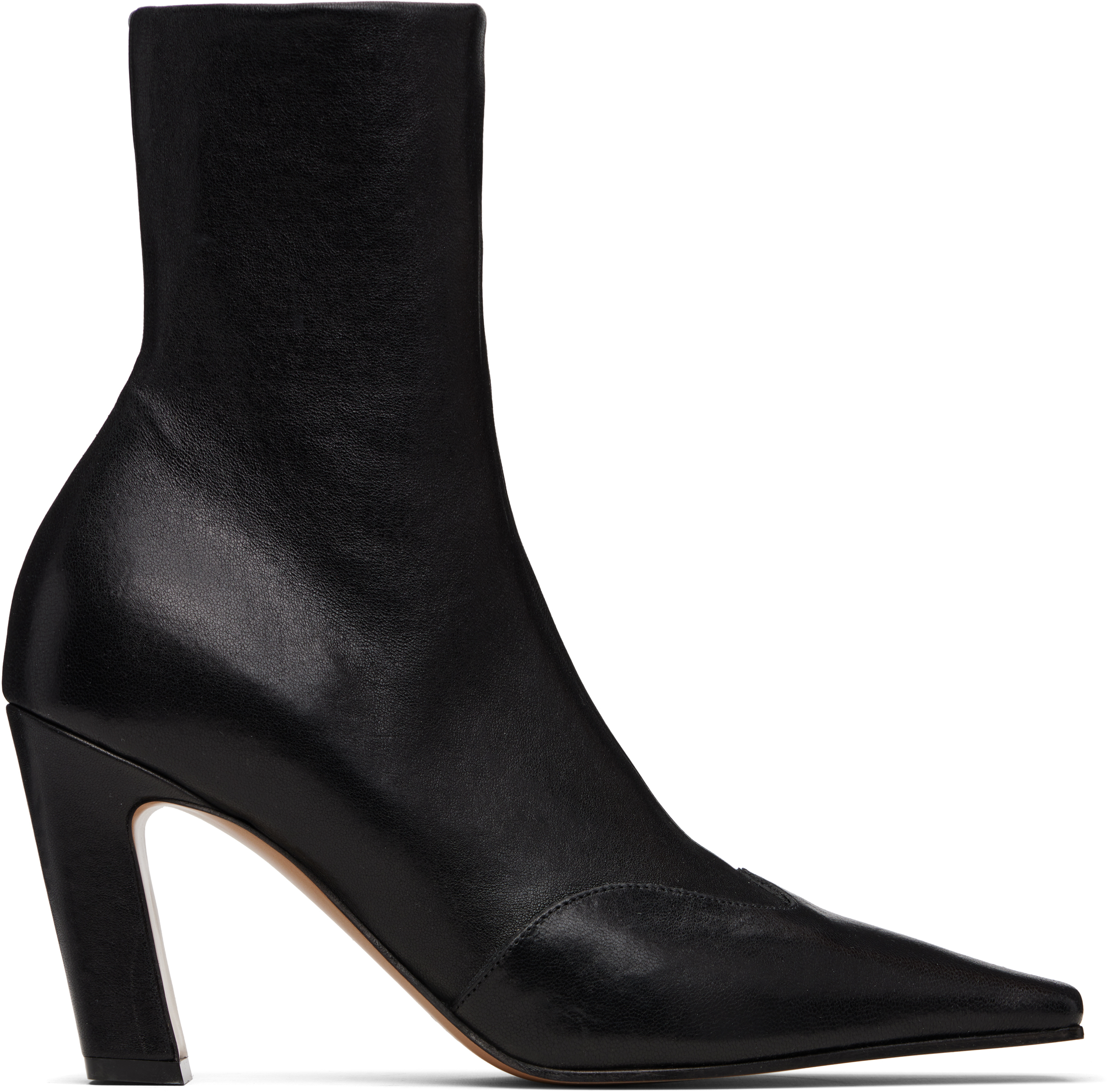 Black Nevada Stretch High Boots