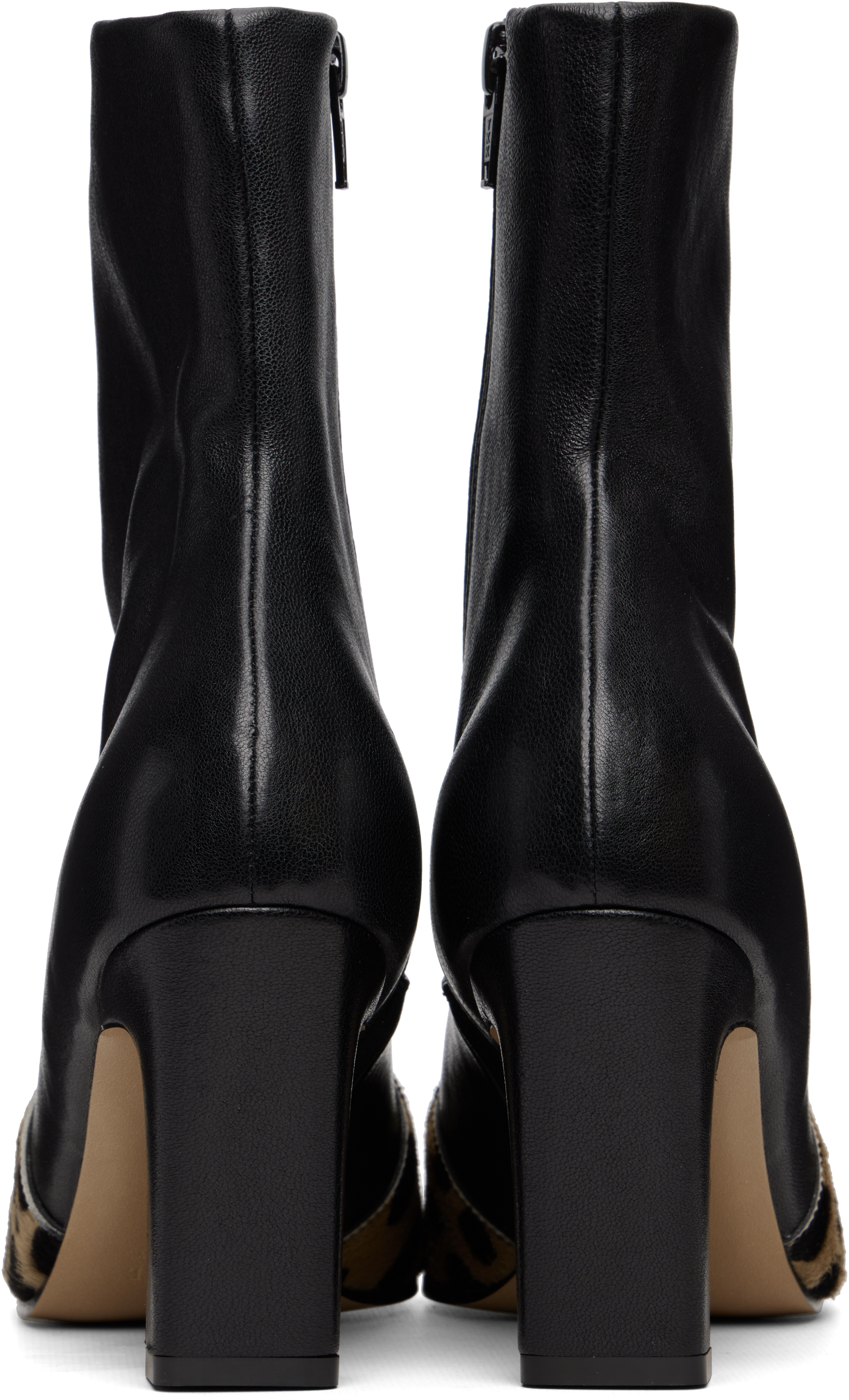 Khaite Black Nevada Stretch High Boots In Black