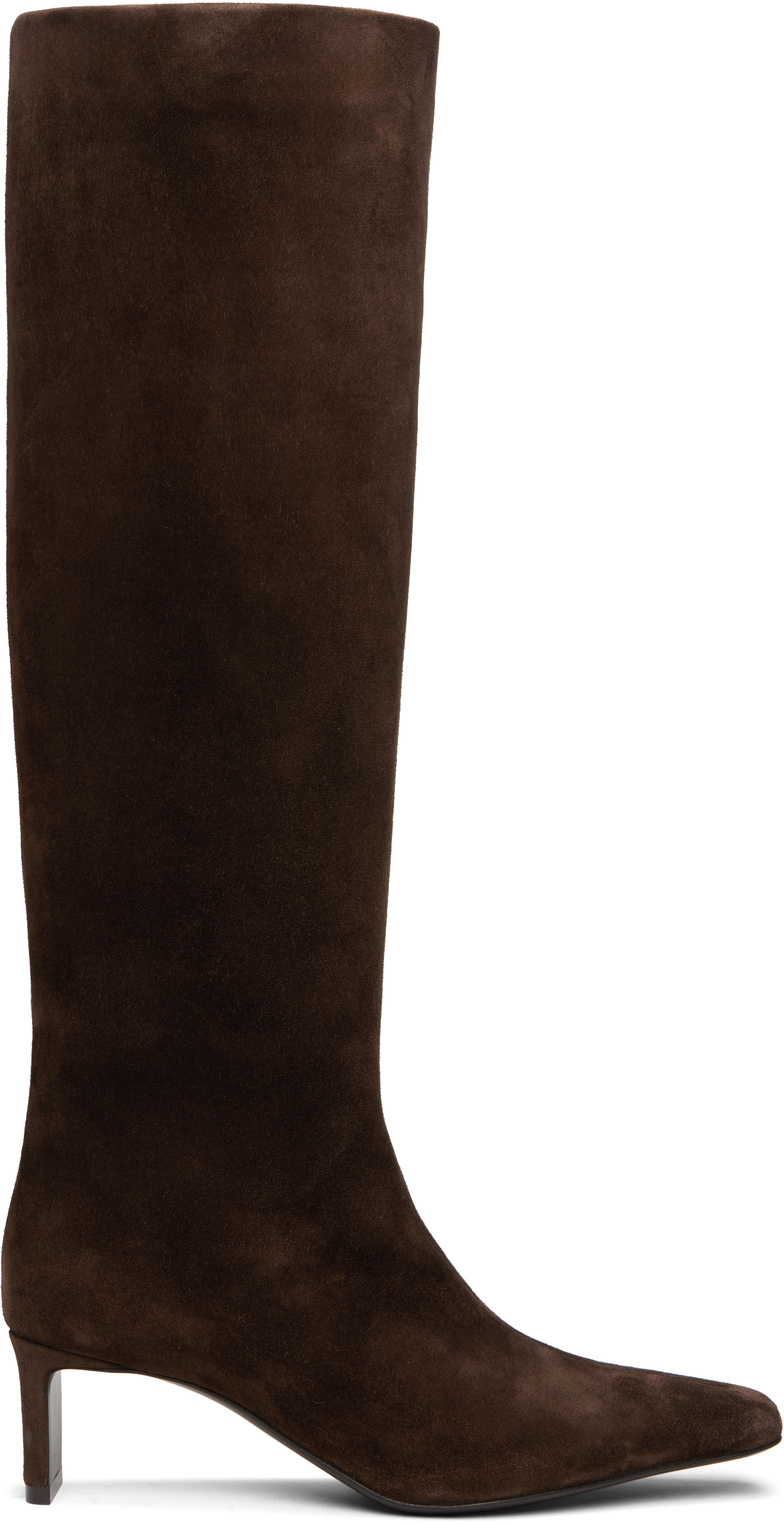 Khaite Brown Ona Knee-high Tall Boots