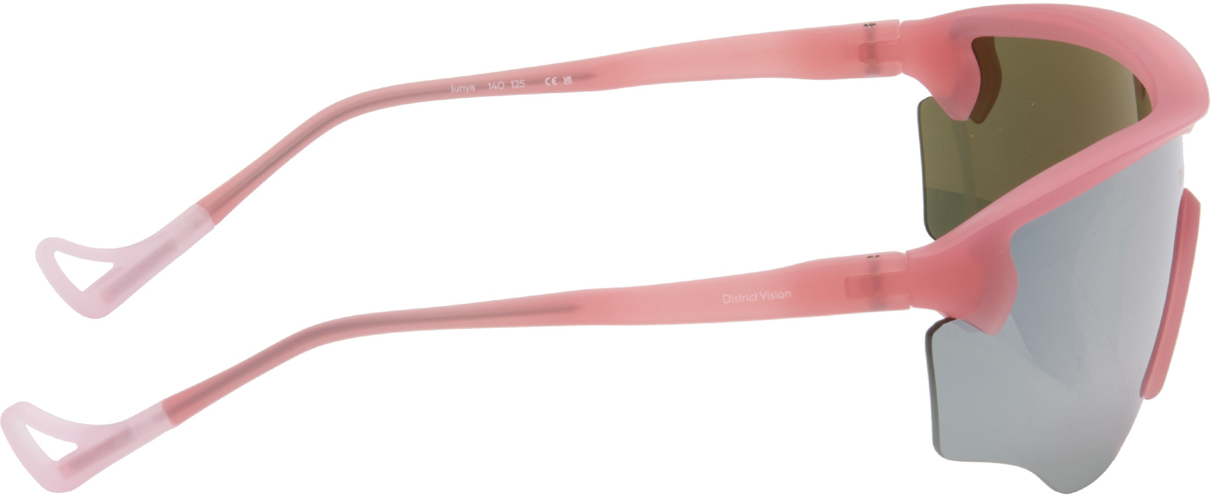 District Vision Pink Junya Racer Sunglasses