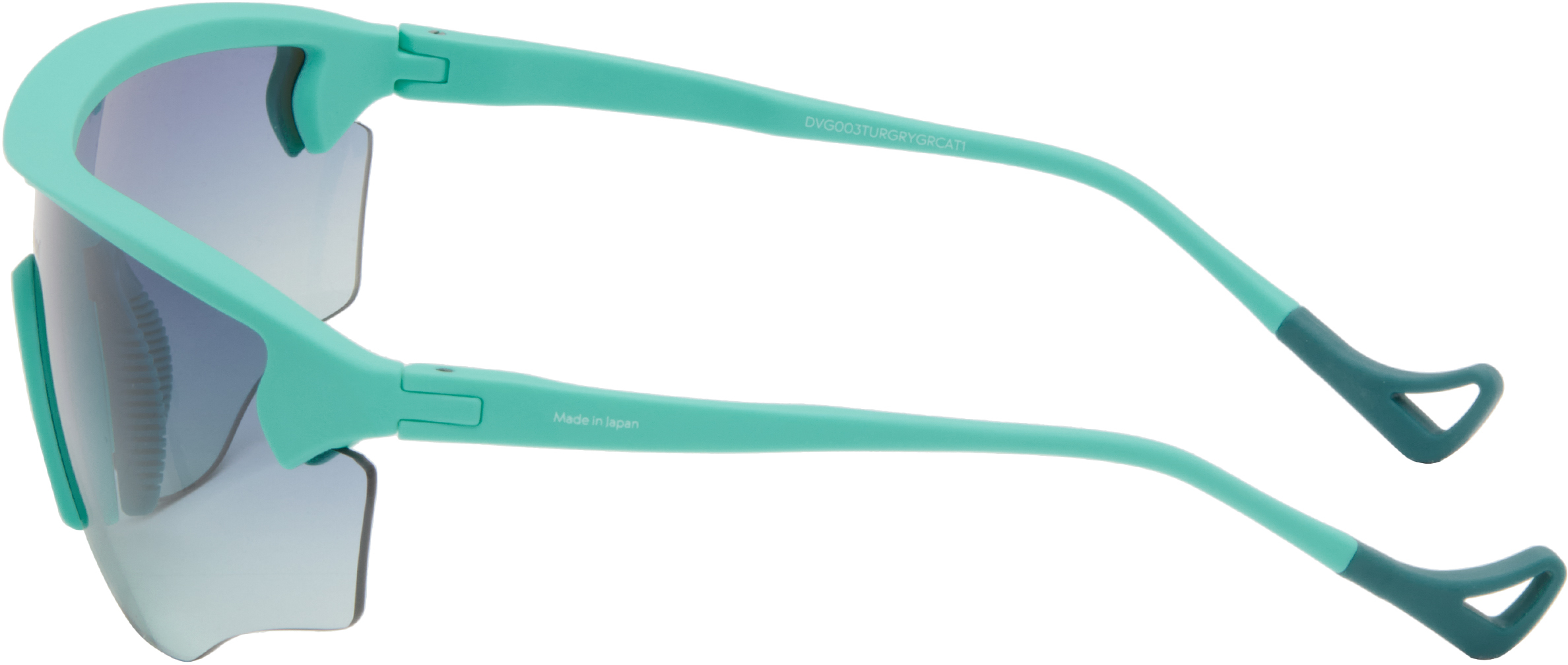 District Vision Blue Junya Racer Sunglasses