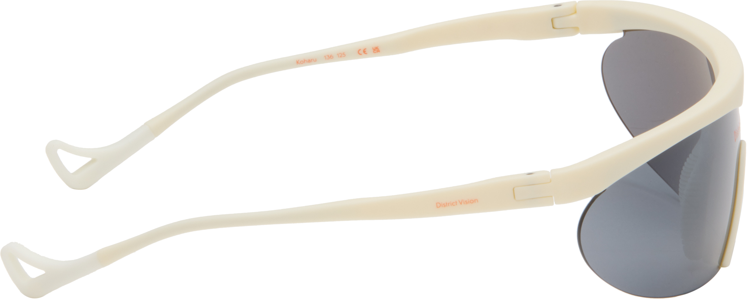 District Vision Beige Koharu Eclipse Sunglasses