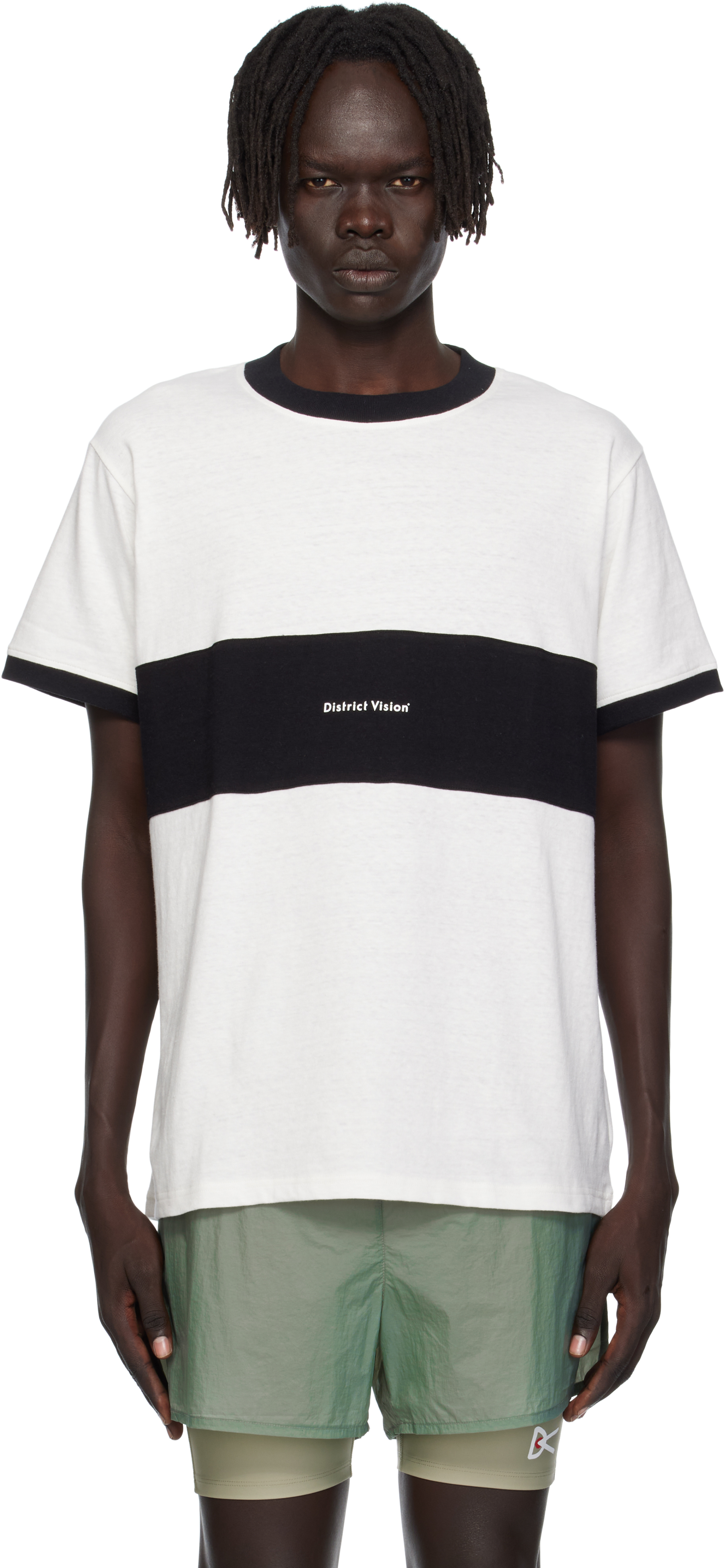 【新品】 District Vision ティーシャツ DISTRICT VISION - Air-Wear Stretch-Jersey Running T-Shirt