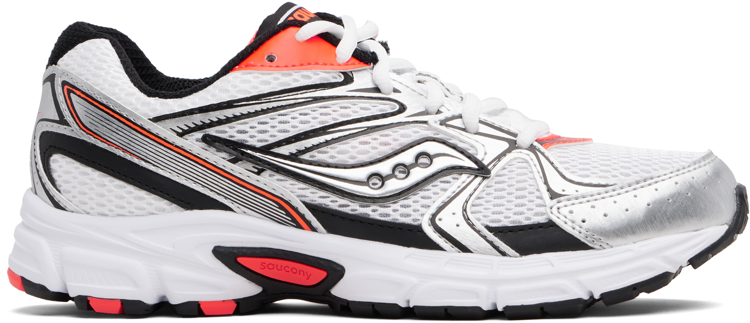 White & Silver Ride Millennium Sneakers