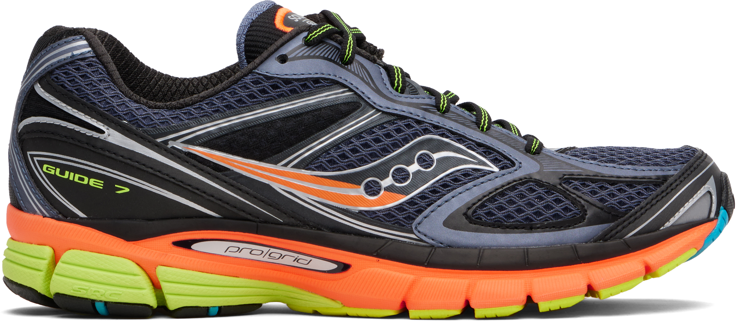 Black & Navy ProGrid Guide 7 Sneakers