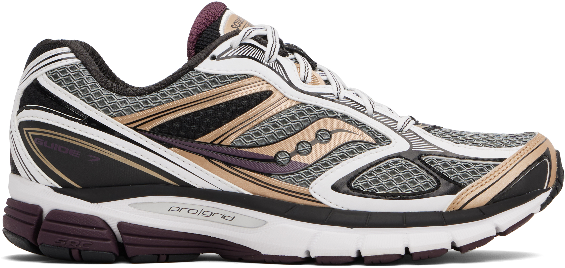 White & Gray ProGrid Guide 7 Sneakers