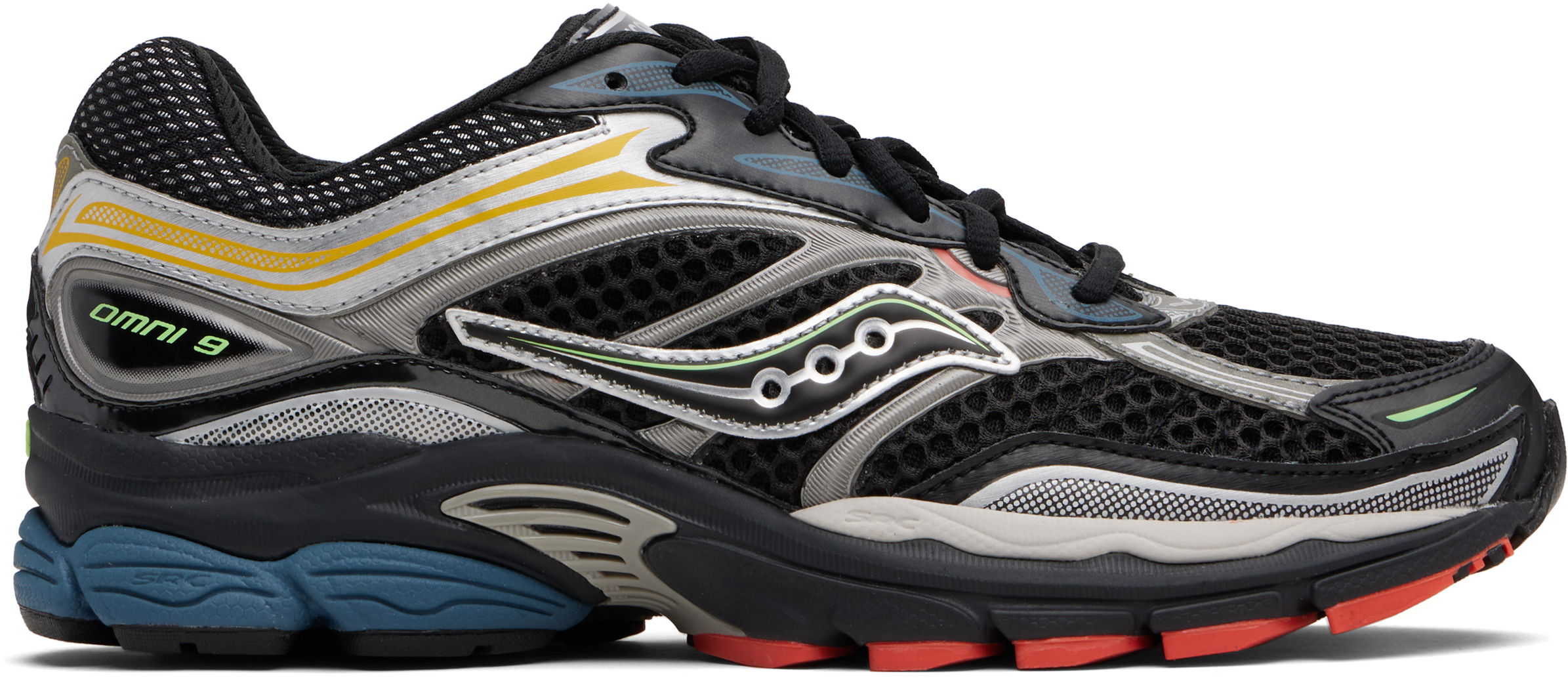 Black & Gray ProGrid Omni 9 Sneakers