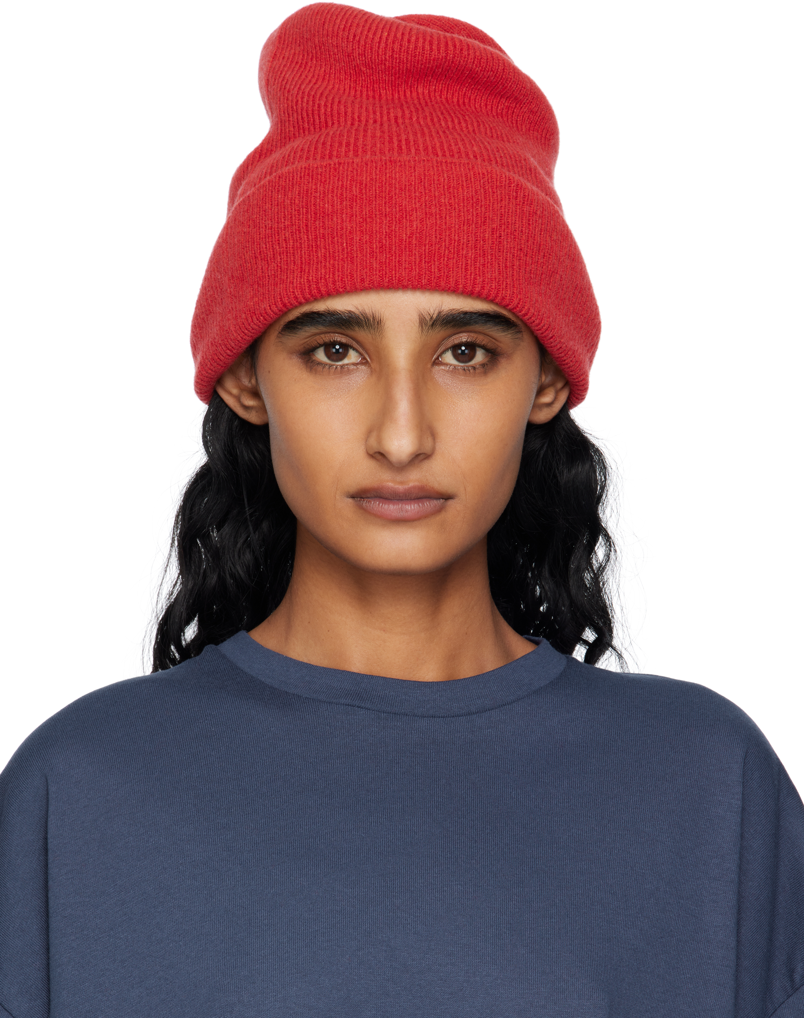 Red Whit Beanie