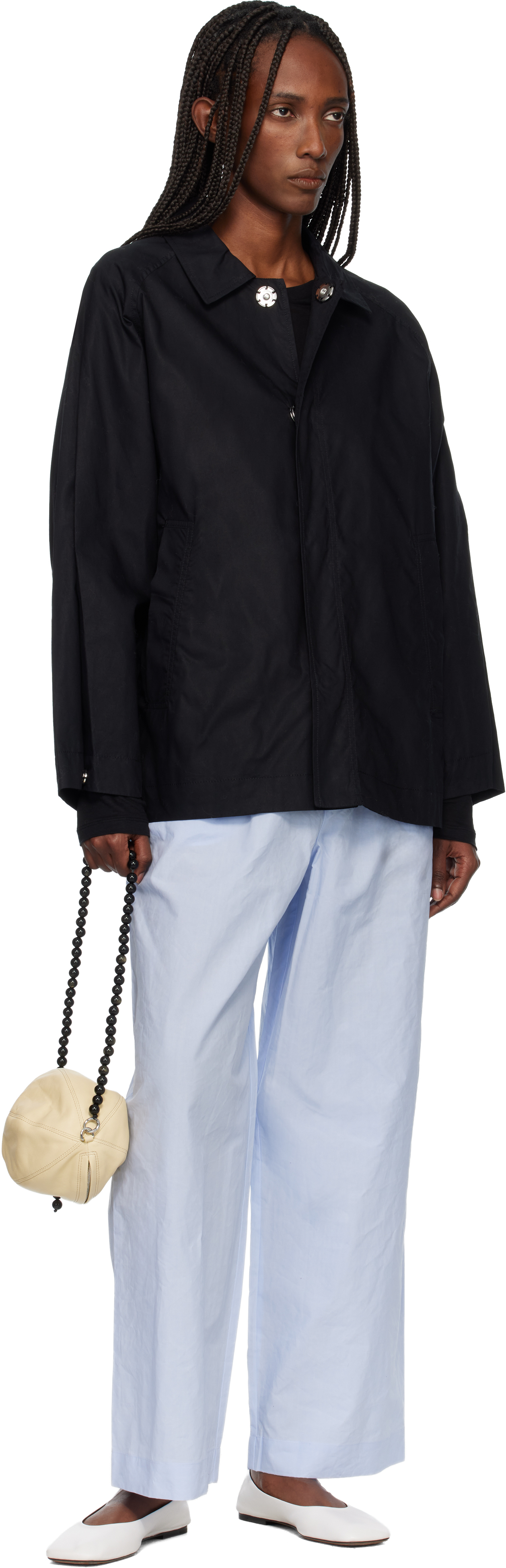 BASERANGE × Amelie Pichard / Iter Jacket Baserange SSENSE Exclusive Gray Iter Jacket | Smart Closet