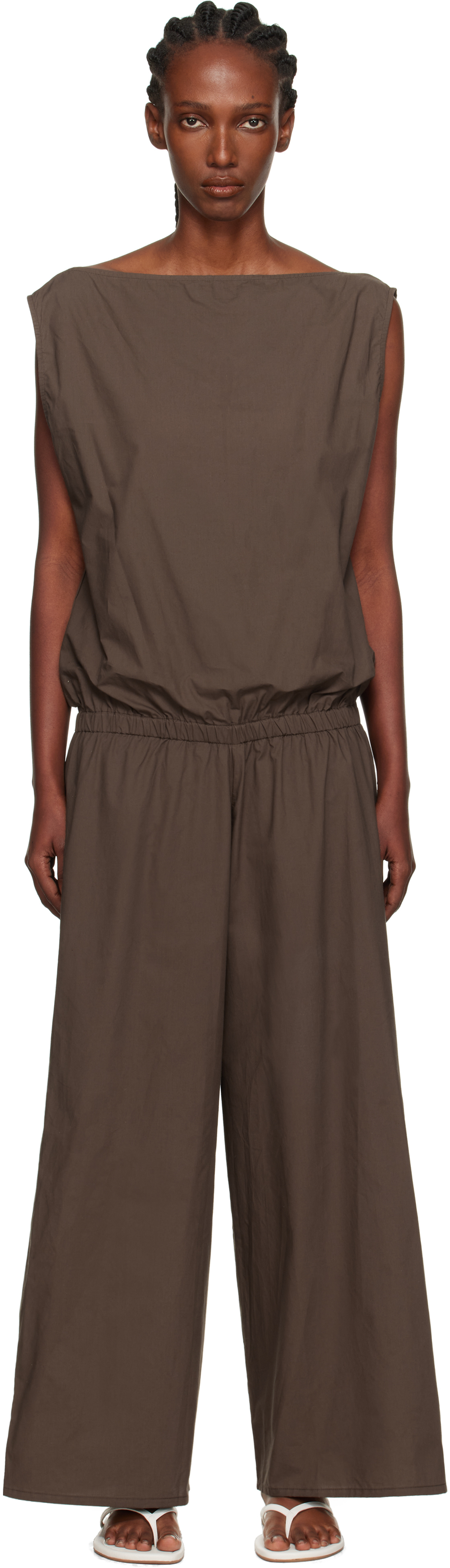 Brown Tin Jumpsuit