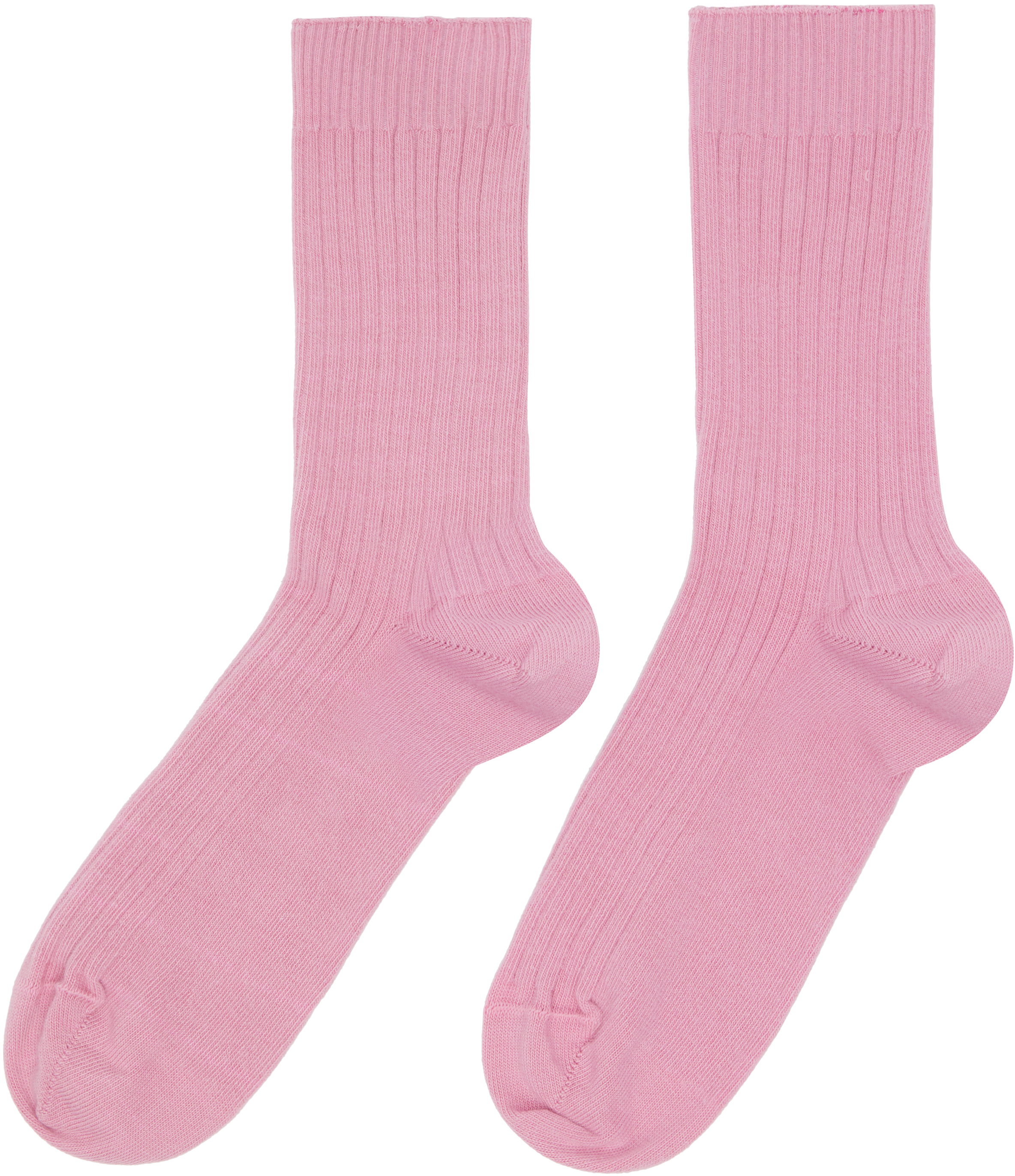 Baserange Three-pack Multicolor Organic Cotton Rib Overankle Socks In Multi