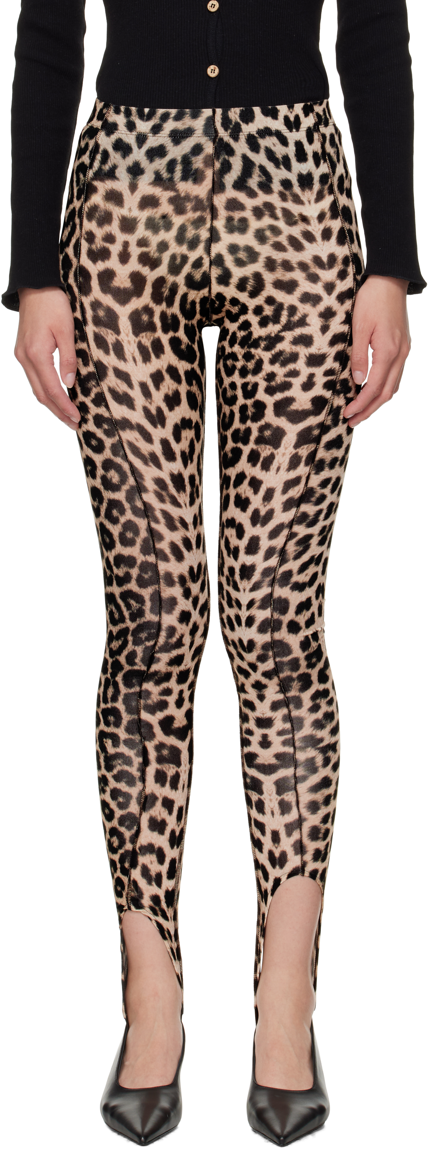 Baserange Brown Sync Leggings