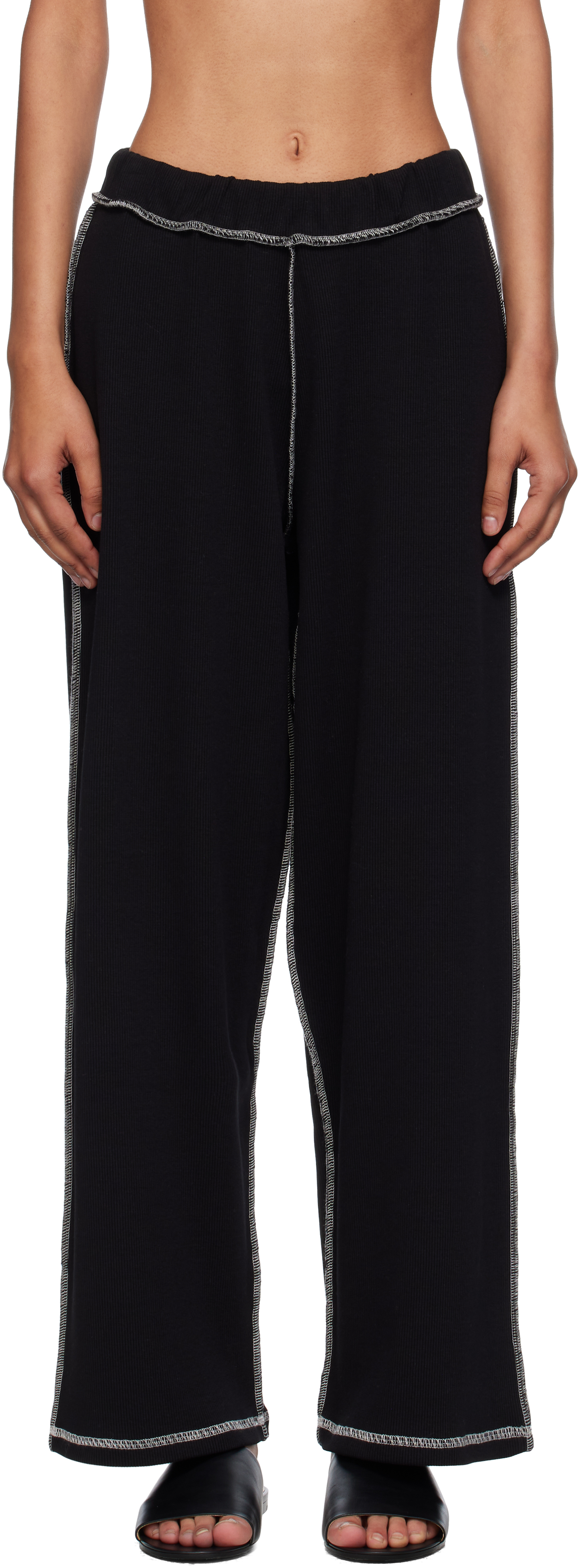 Black Camer Lounge Pants