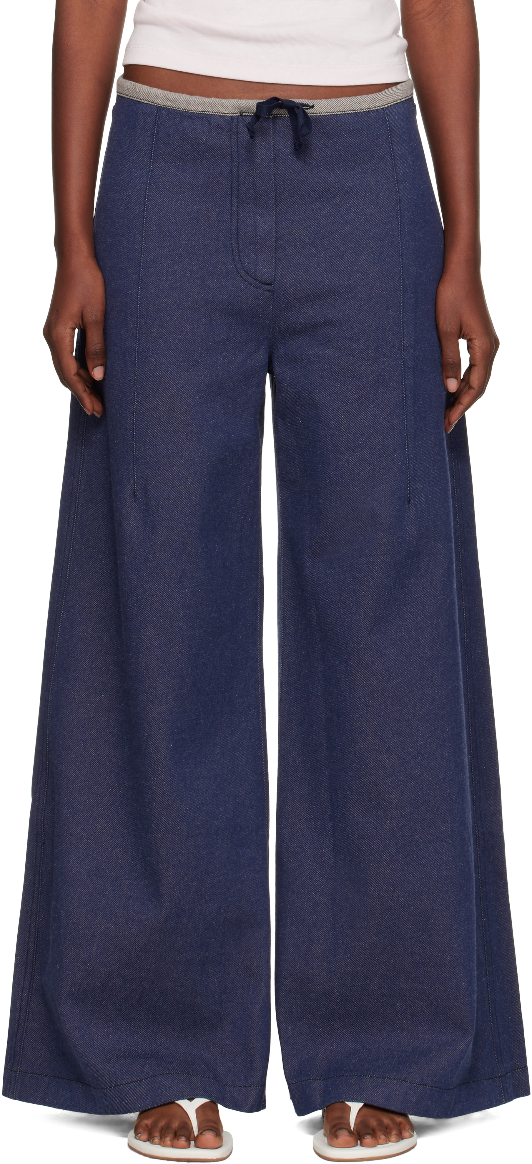 Navy Arthur Loose Jeans