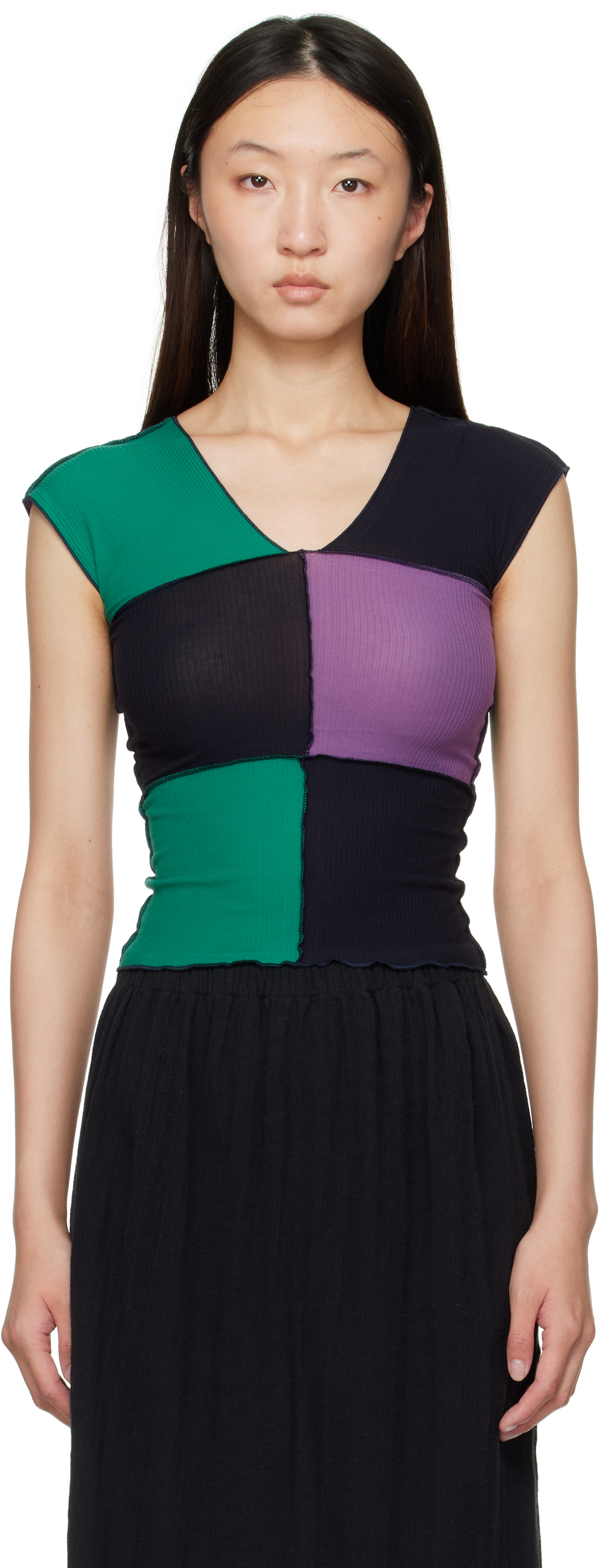 baserange ニットキャミソール　ブラック BASERANGE キャミソール NIDA TANK : ZOZOTOWN Yahoo!店 - 通販