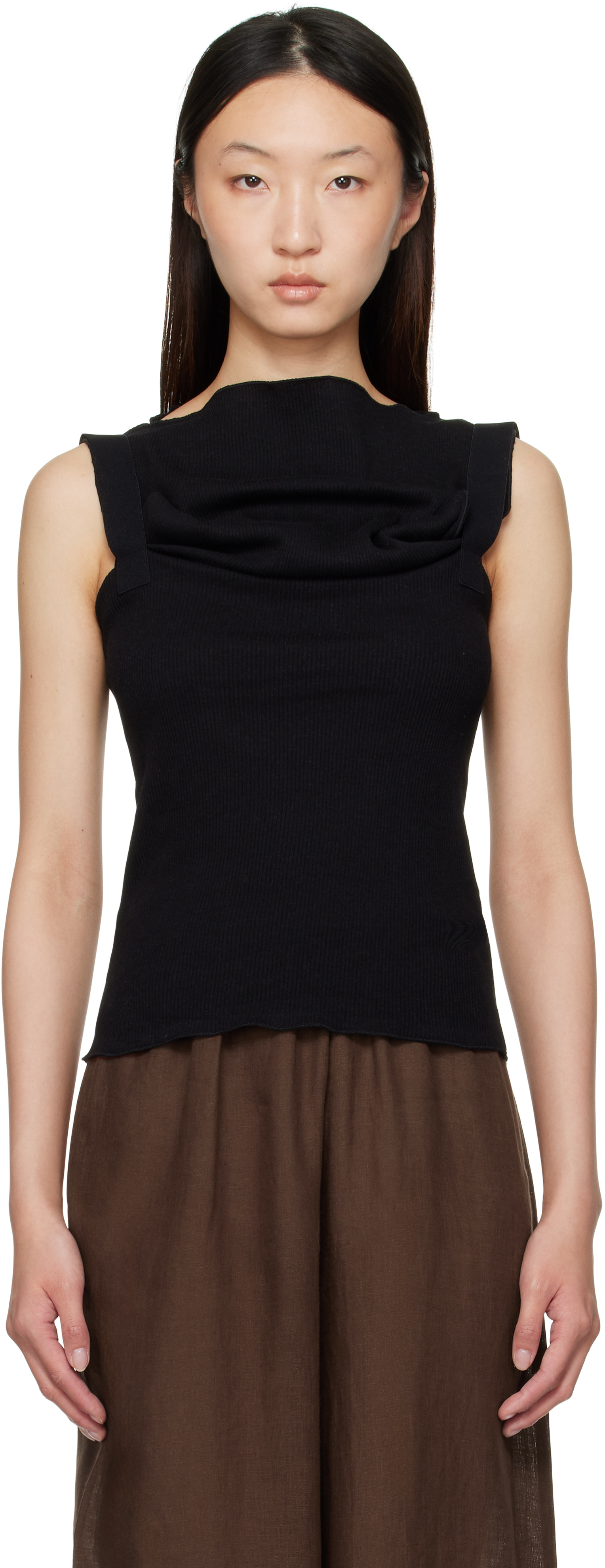 Baserange Black Lud Top