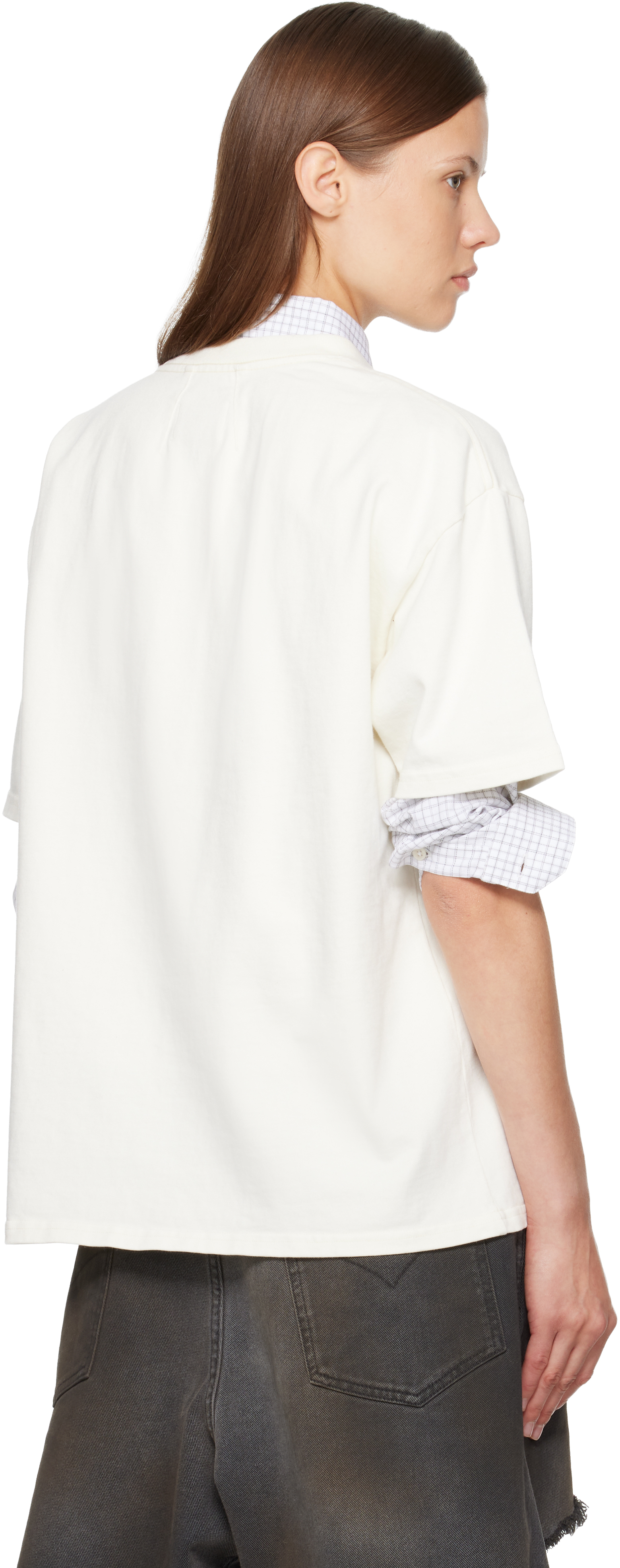 Rhude White 'knuckleheads' T-shirt In White