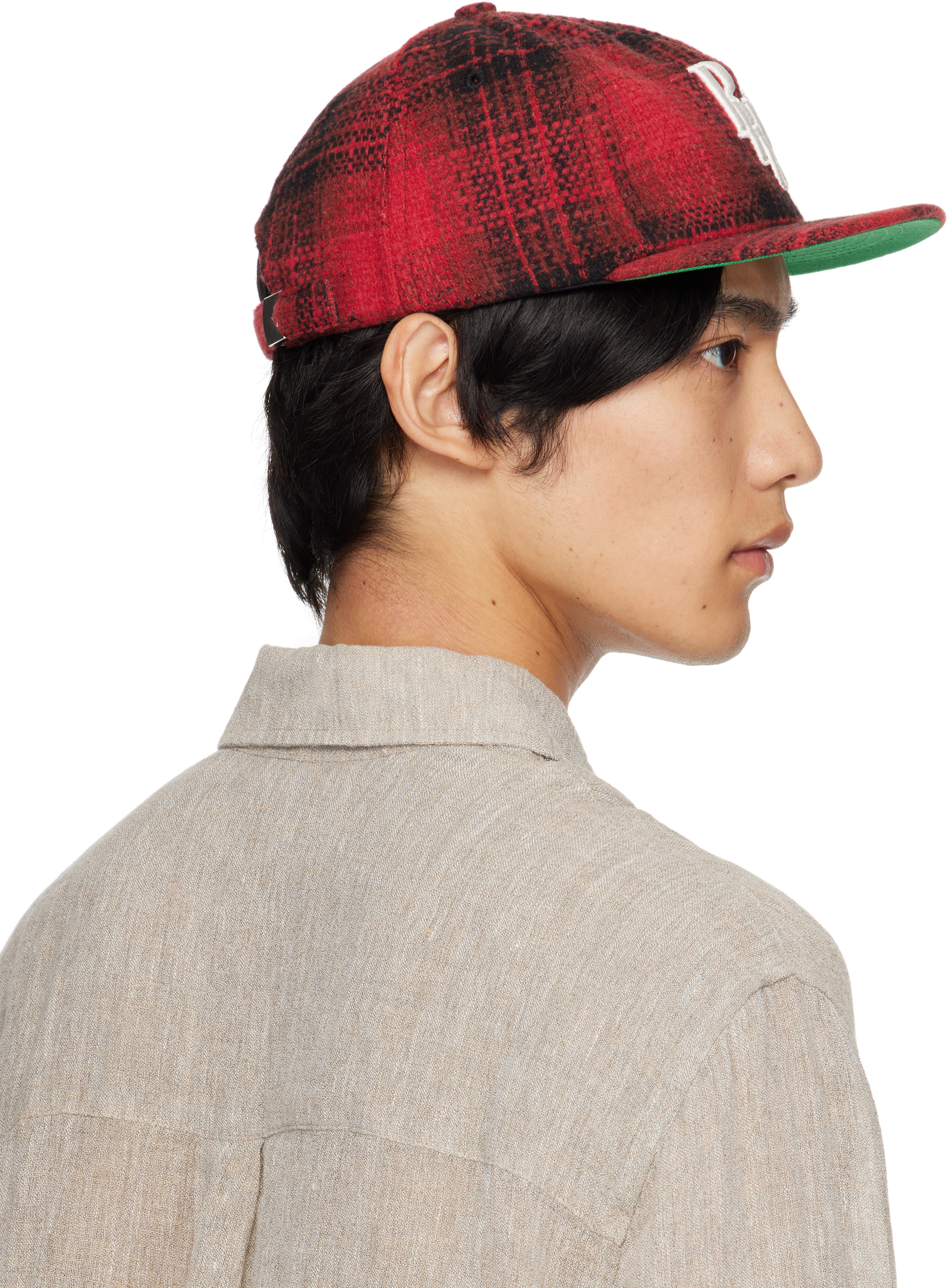 Rhude Red Scramble Logo Cap In Multi