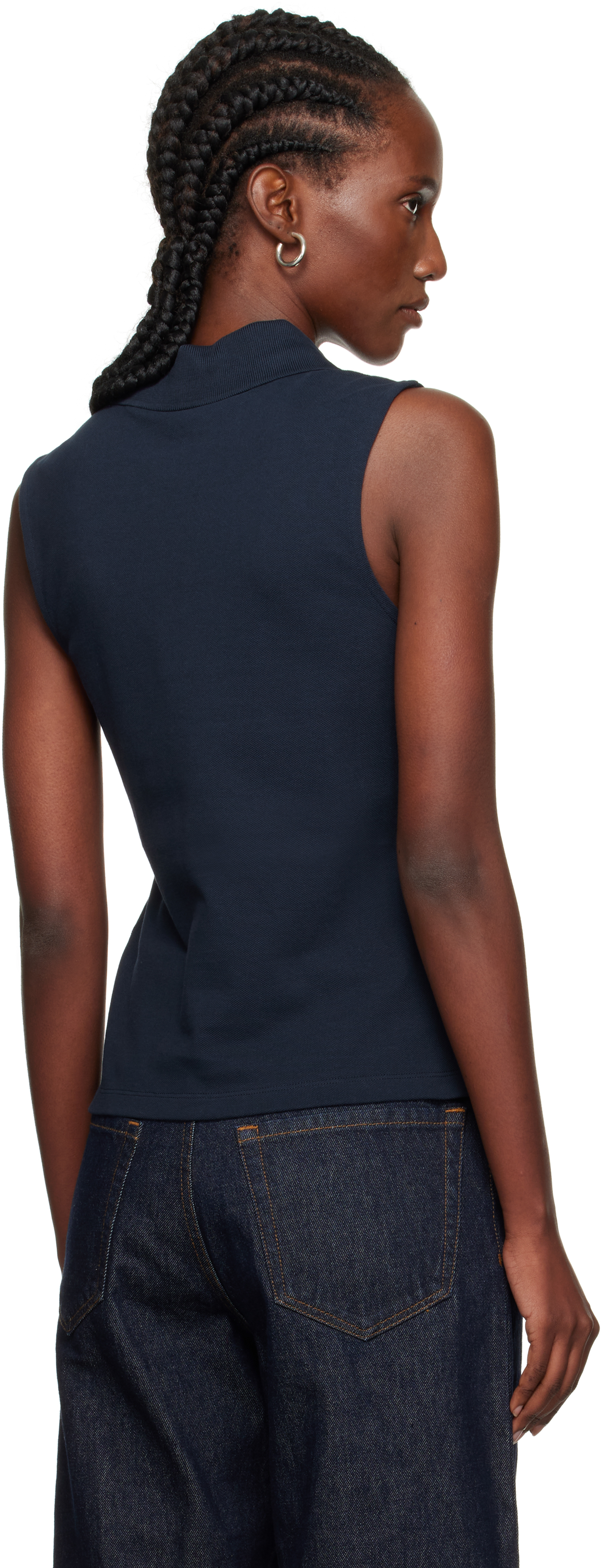 Flore Flore Navy Lauren Polo In Blue