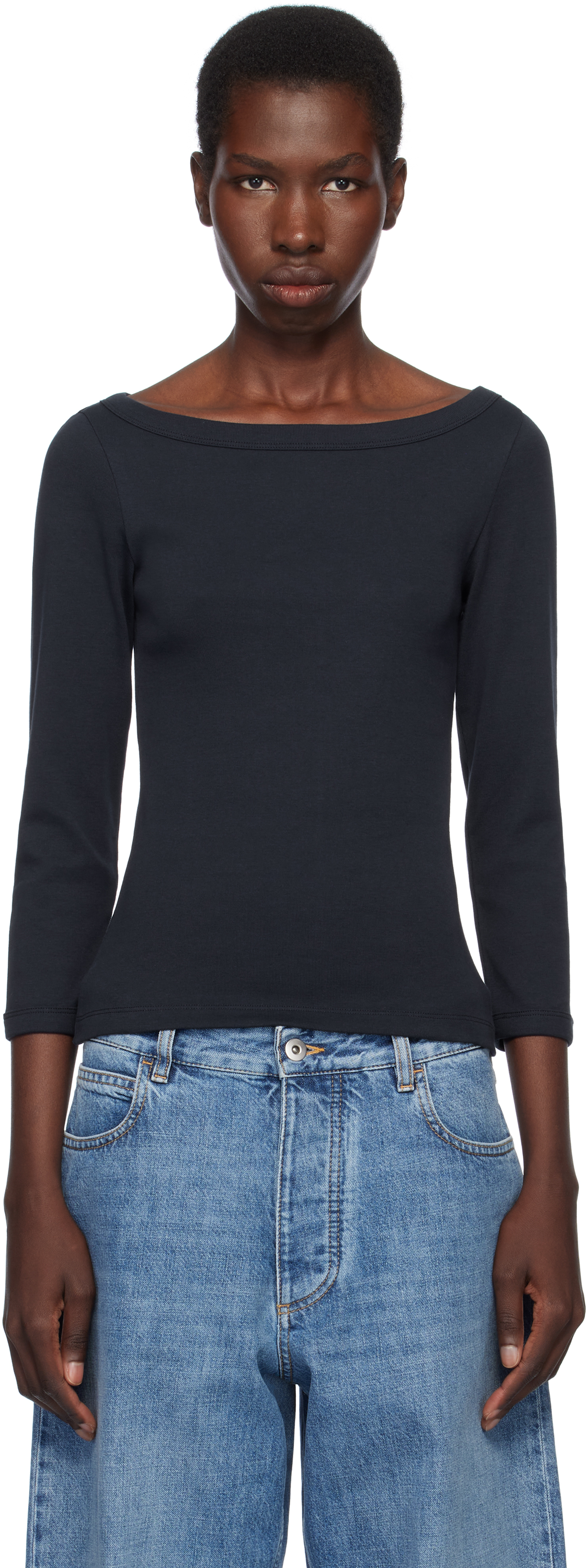 Flore Flore Navy Steffi T-shirt