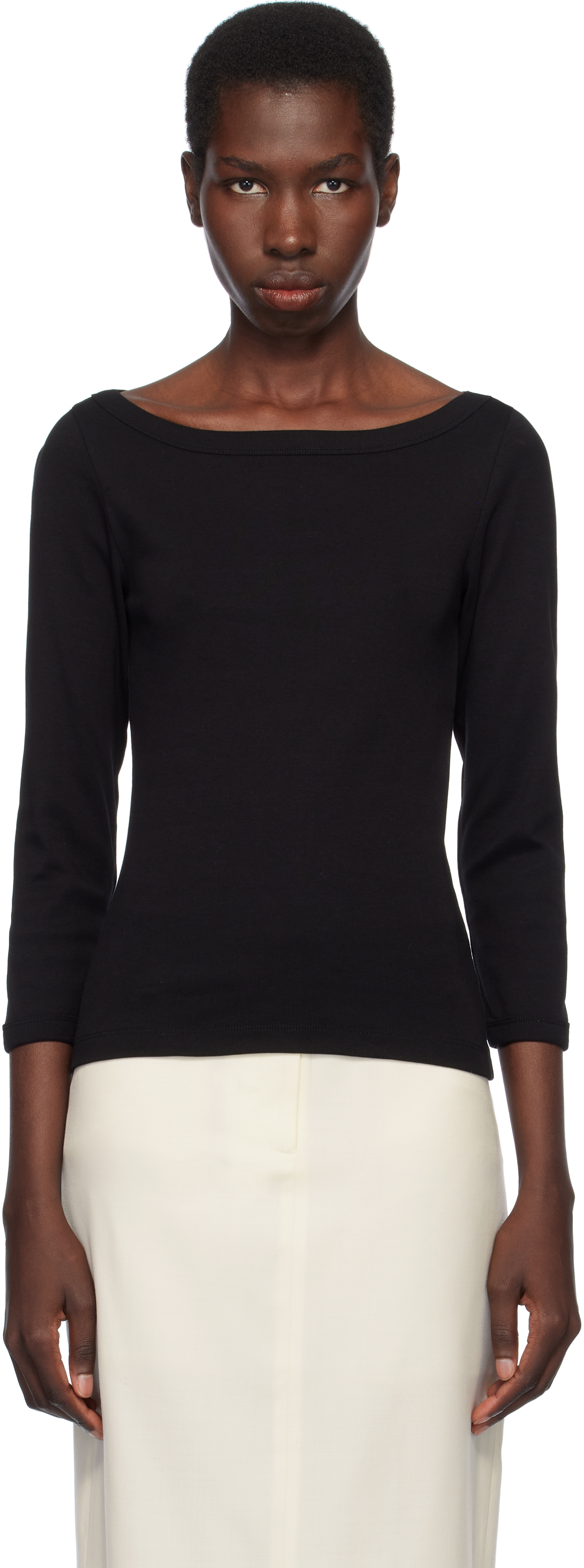 Flore Flore Black Steffi T-shirt