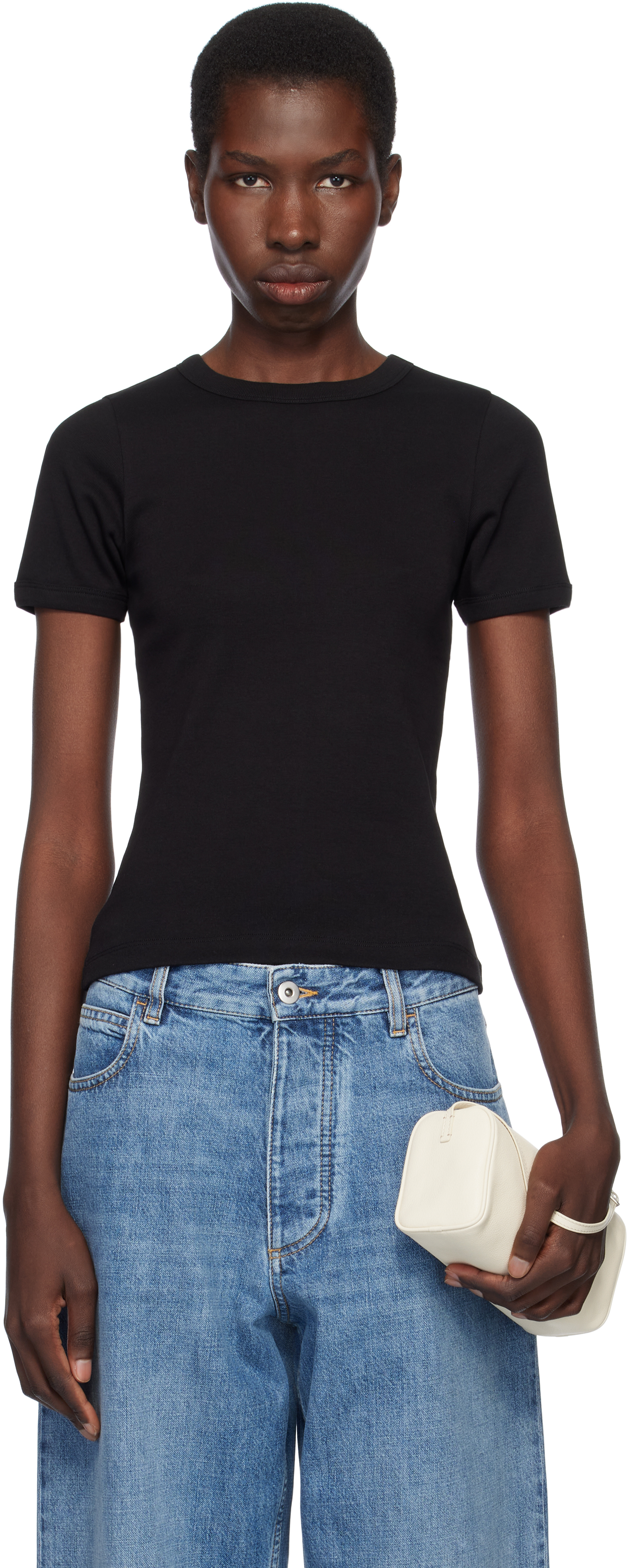 Flore Flore Black Car T-shirt