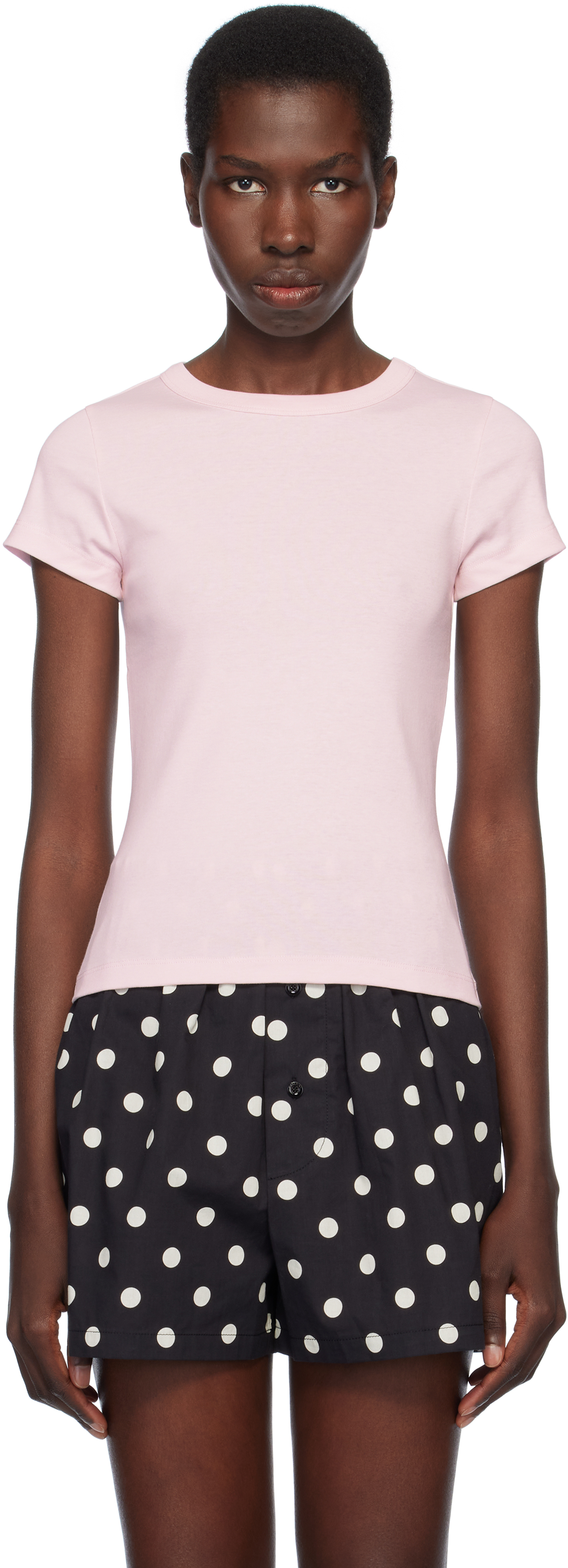 Flore Flore Pink Car Baby T-shirt
