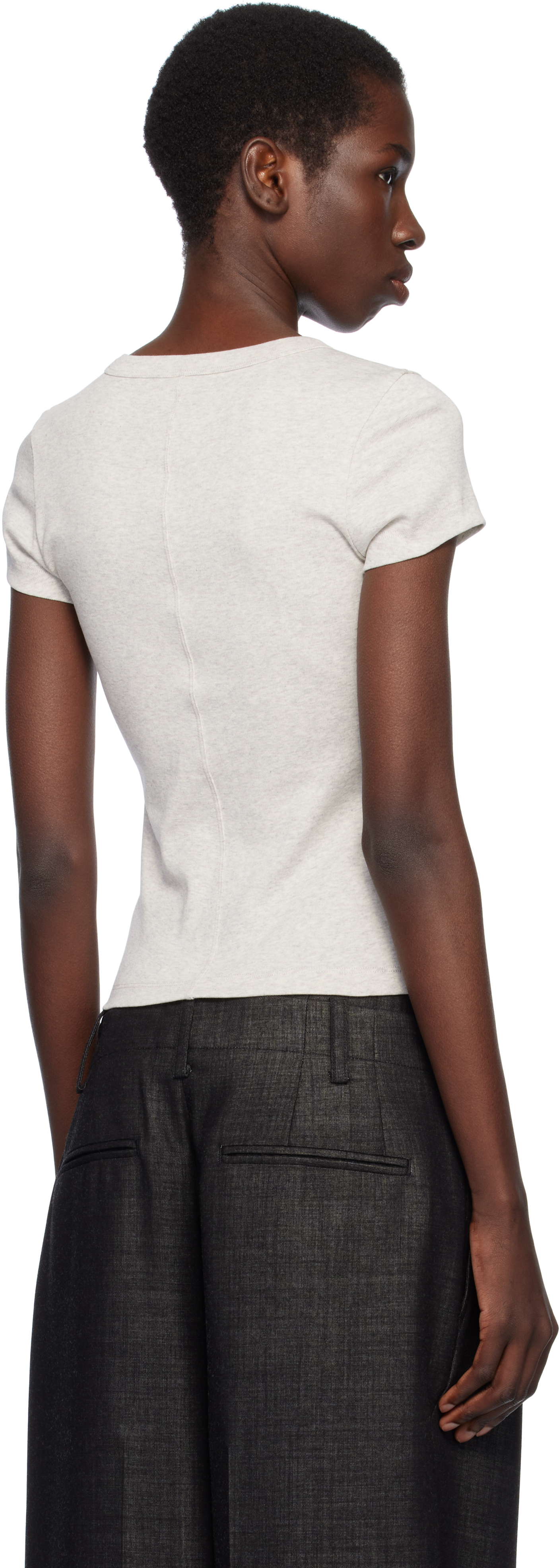 Flore Flore Gray Car Baby T-shirt