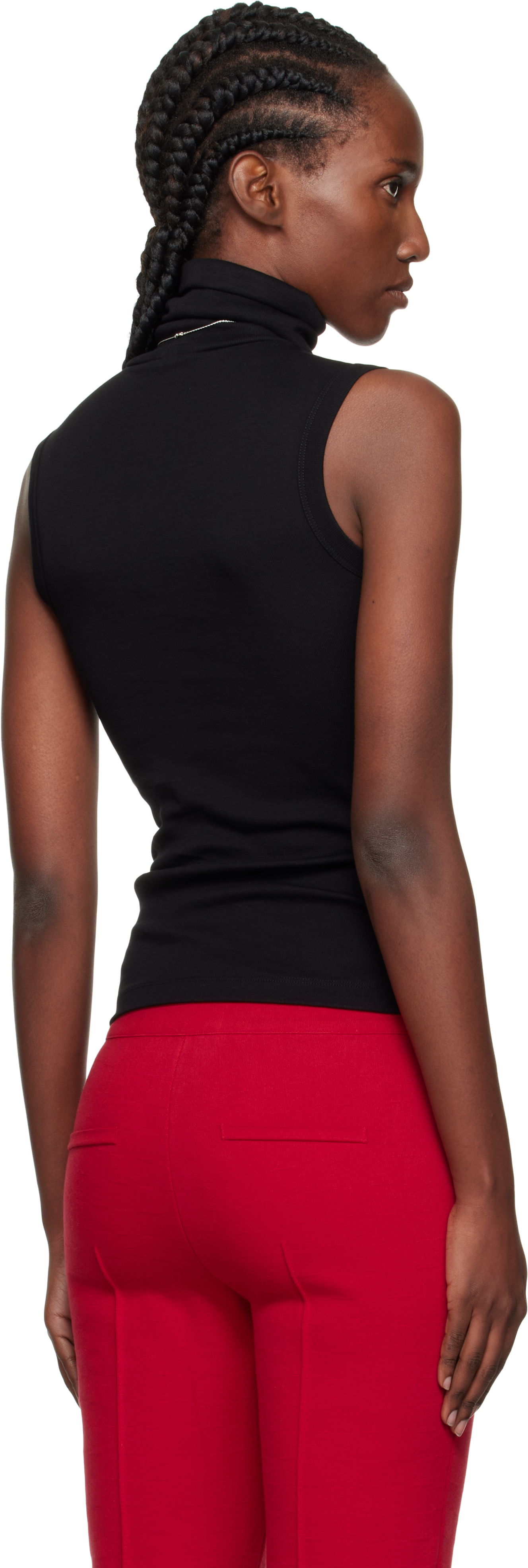 Flore Flore Black Dinah Tank Top In Black