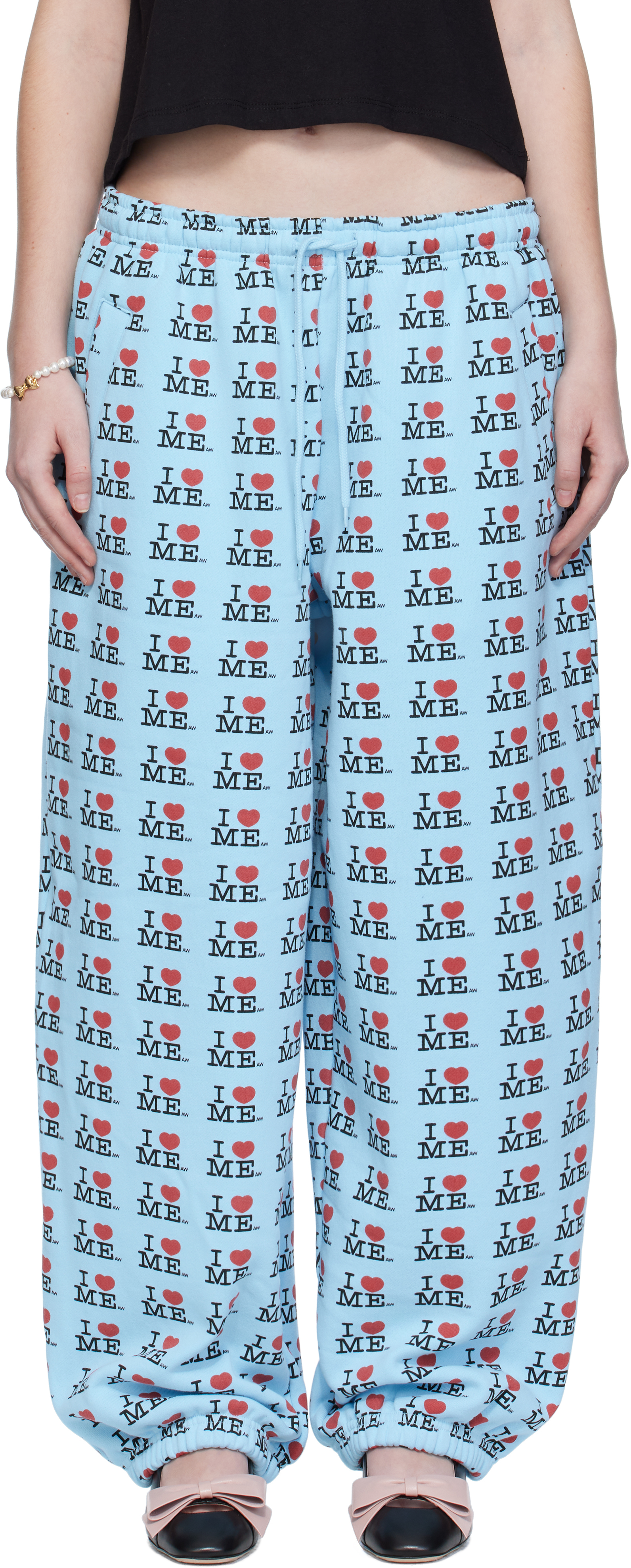 Ashley Williams: ブルー ジョガー ラウンジパンツ | SSENSE 日本