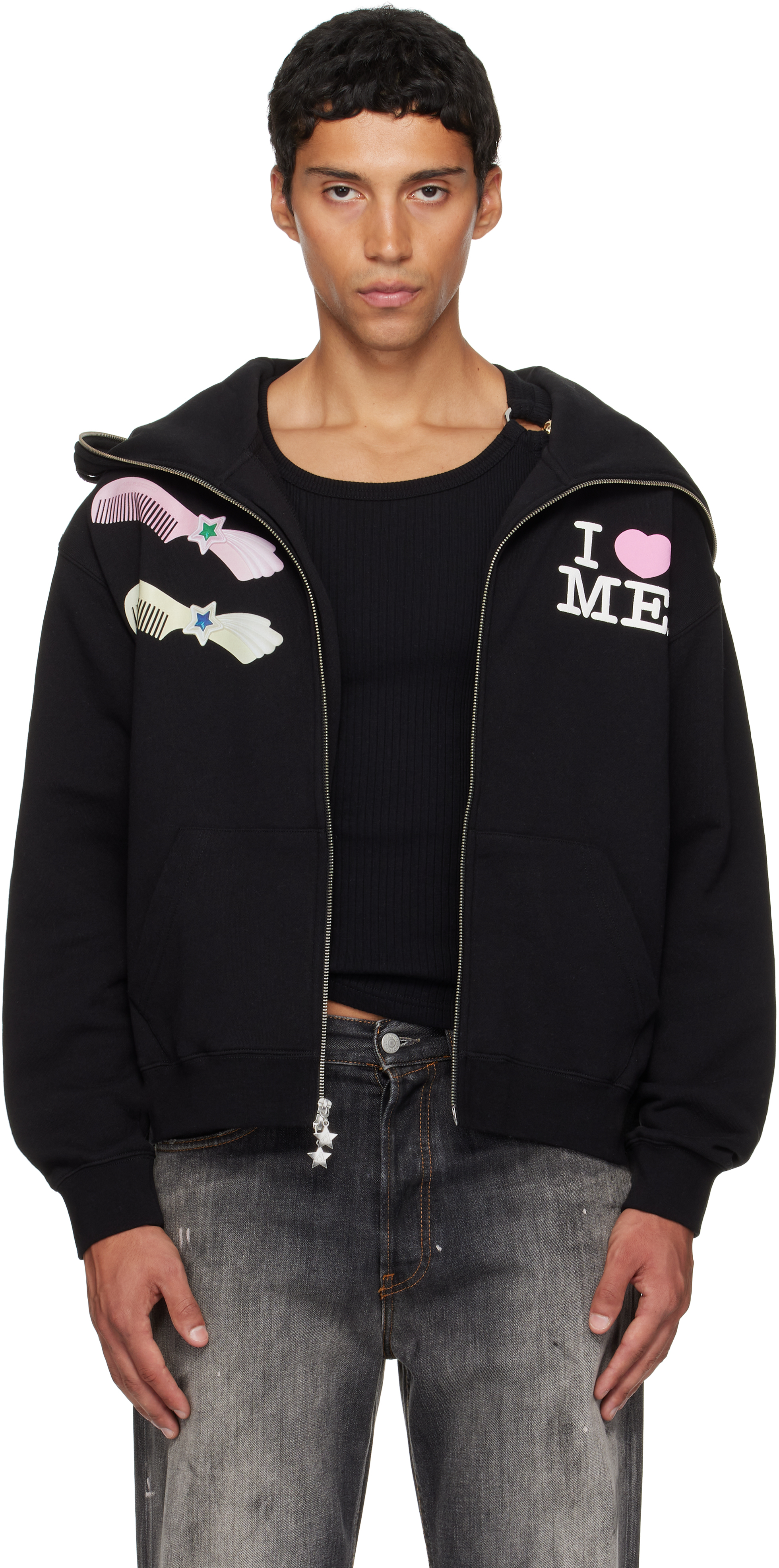 Ashley Williams I HEART ME BUTTERFLY ZIP Ashley Williams 'I Heart