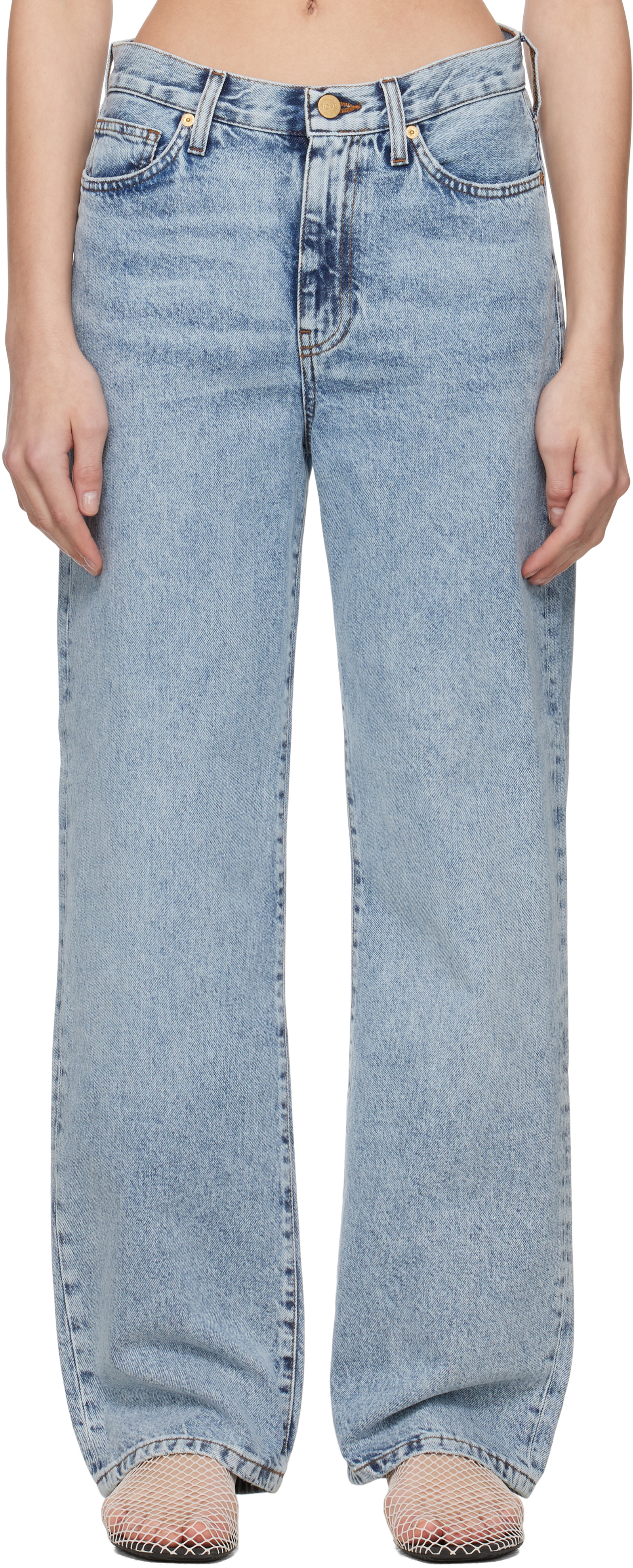 Tove Blue Sofie Relaxed Leg Jeans