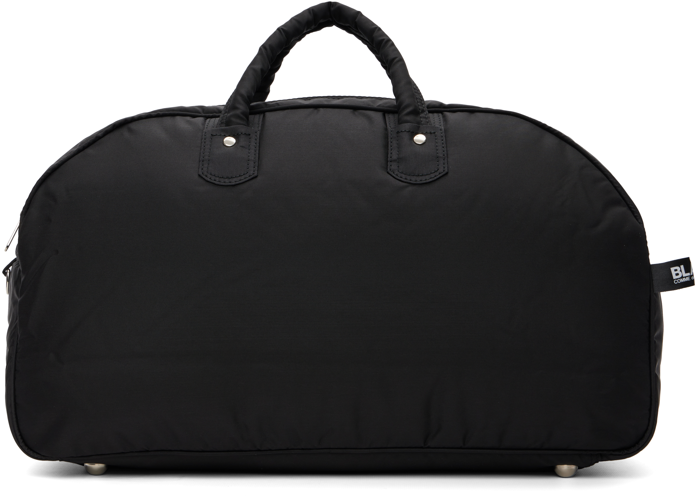 Comme des Garçons NYLONCANVAS BOSTON BAG Black Comme des Garcons lightweight nylon boston candy bag – Comme