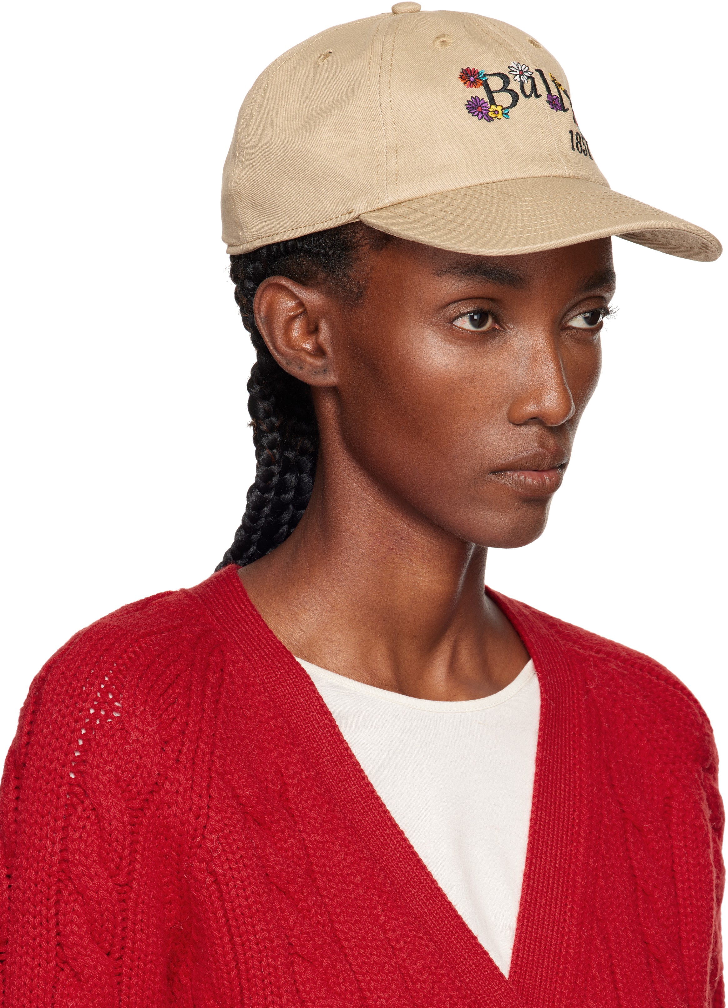 Bally Beige Baseball Cap