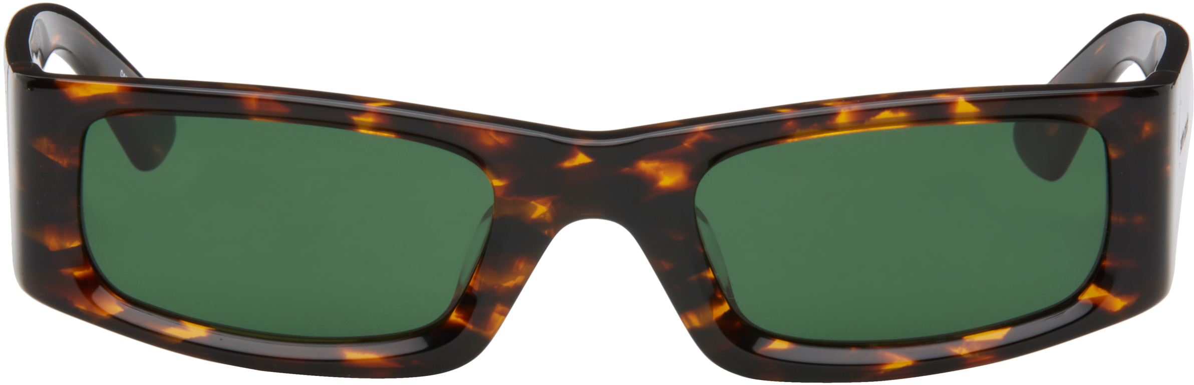 ENTIRE STUDIOS BROWN ELEMENTAL SUNGLASSES