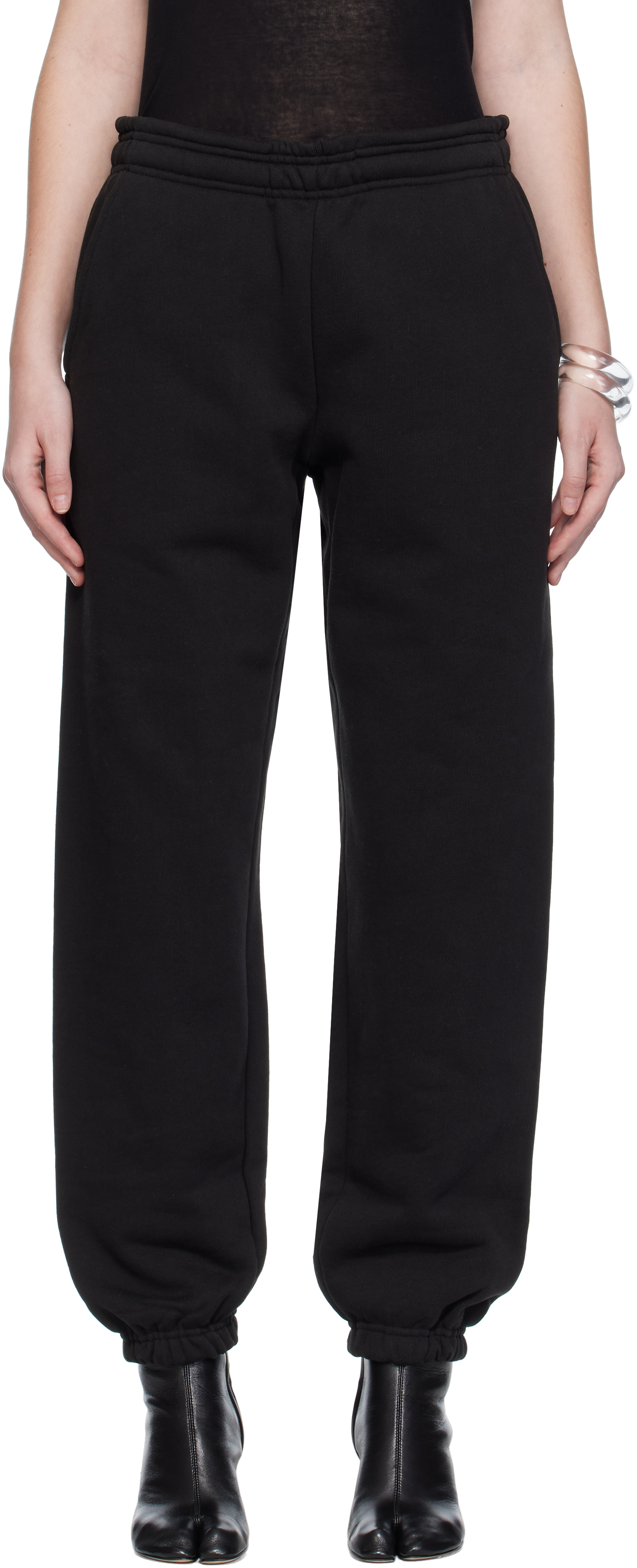 Black Heavy Sweatpants by Entire Studios on Sale