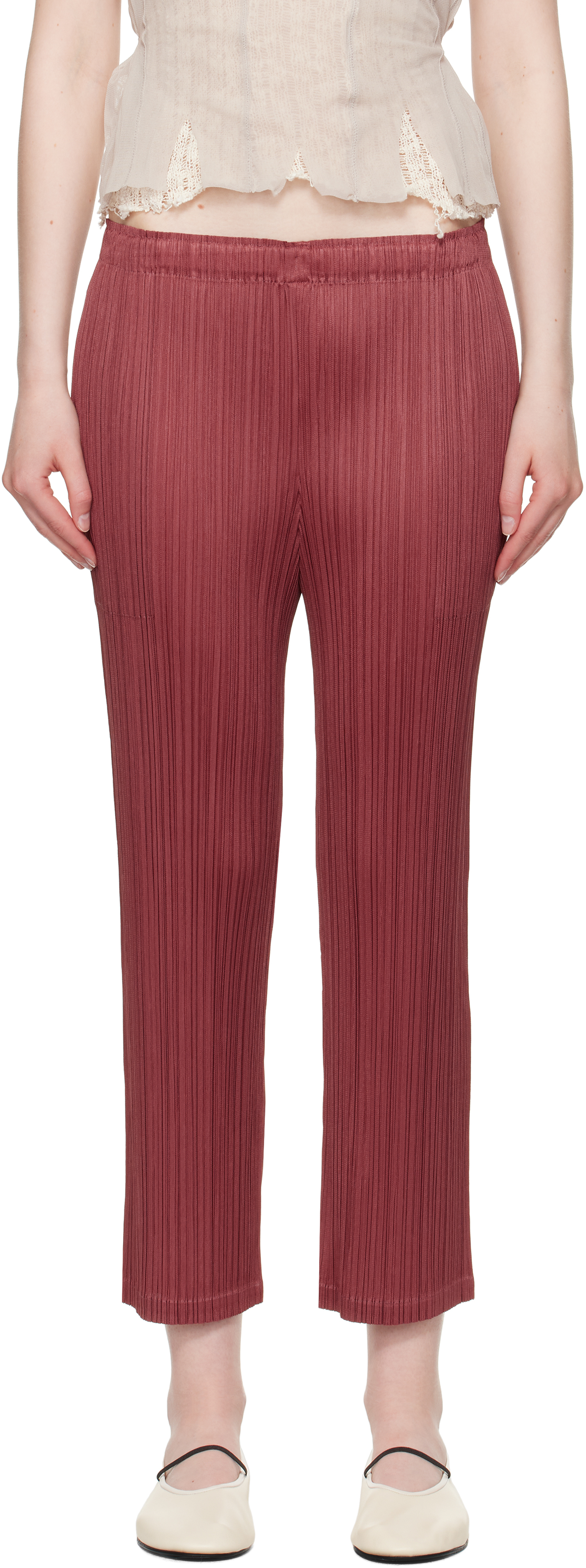 Green Monthly Colors May Trousers