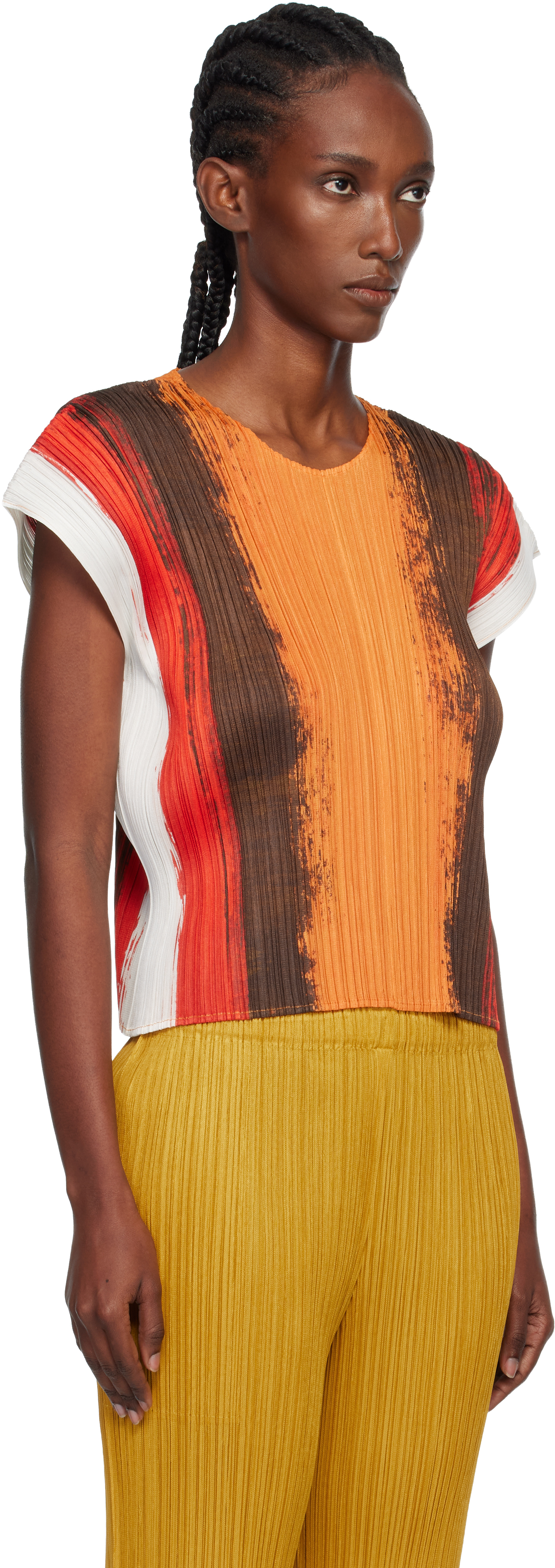 Issey Miyake Multicolor Jump Top In Multi