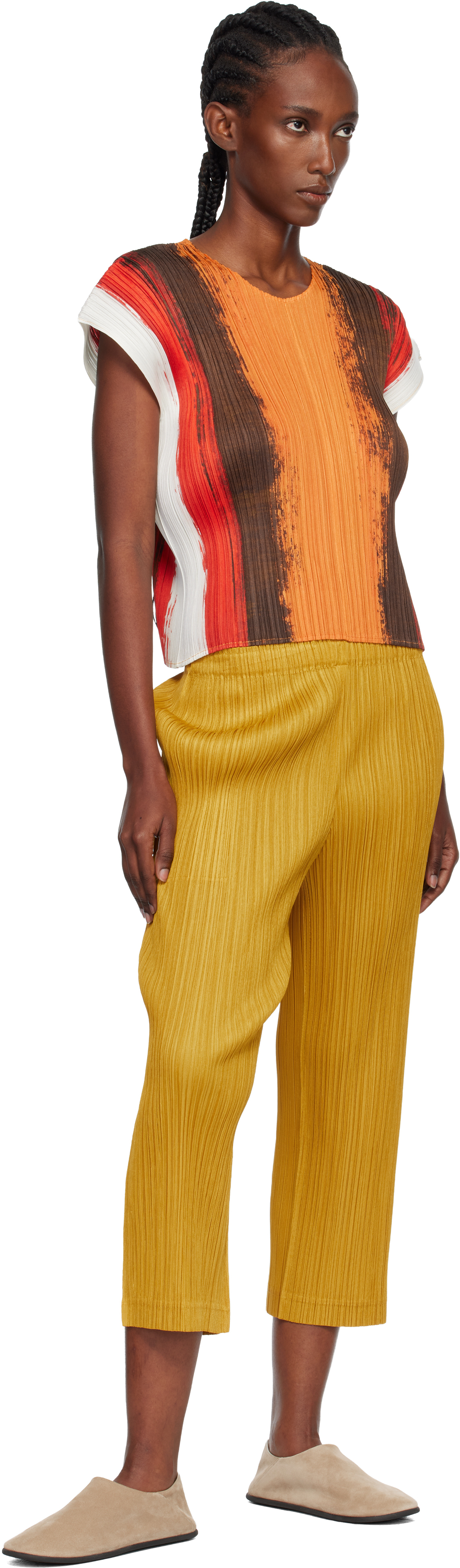 Issey Miyake Multicolor Jump Top In Multi