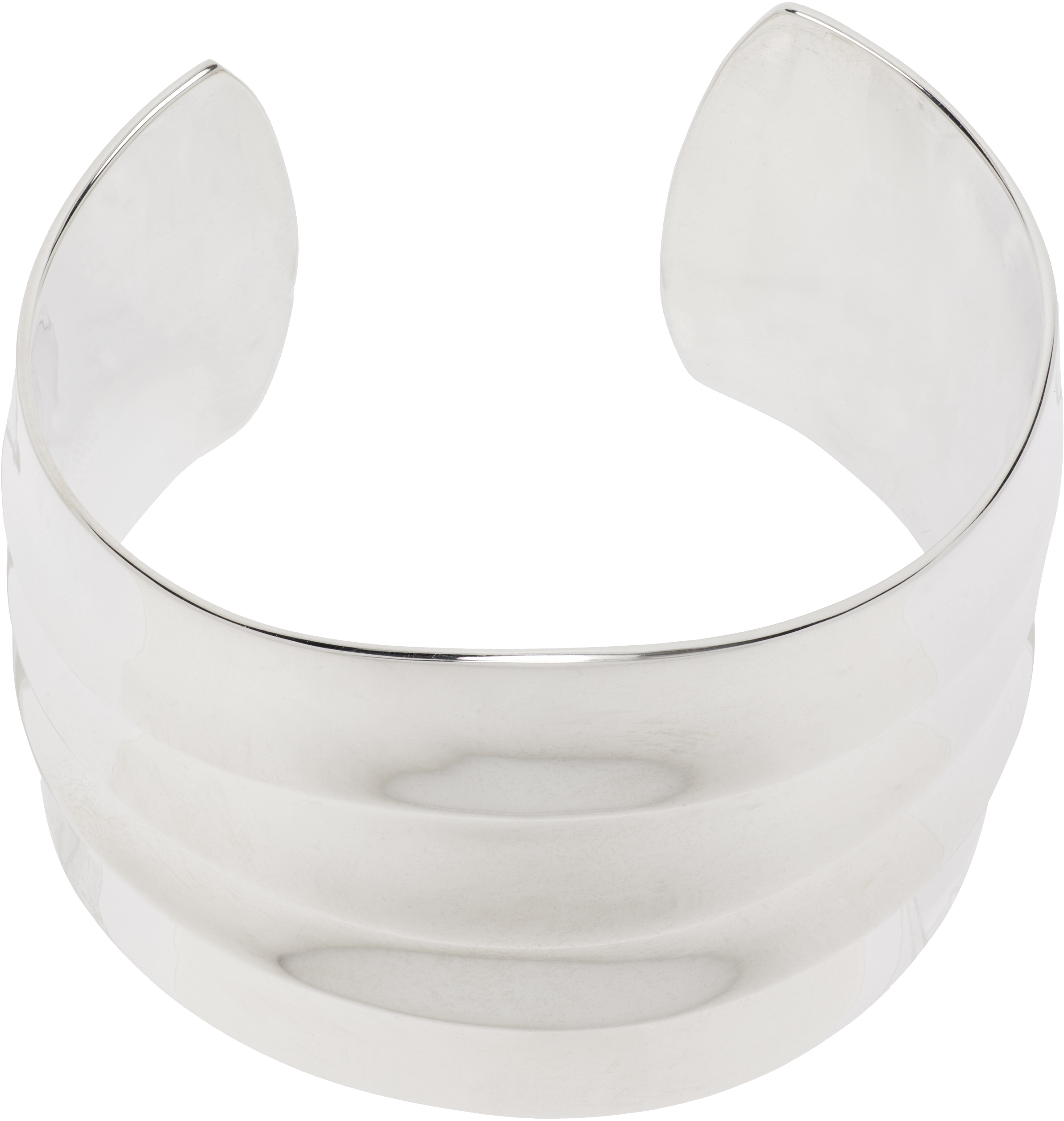 Sophie Buhai Medium Wave Cuff Bracelet In Metallic