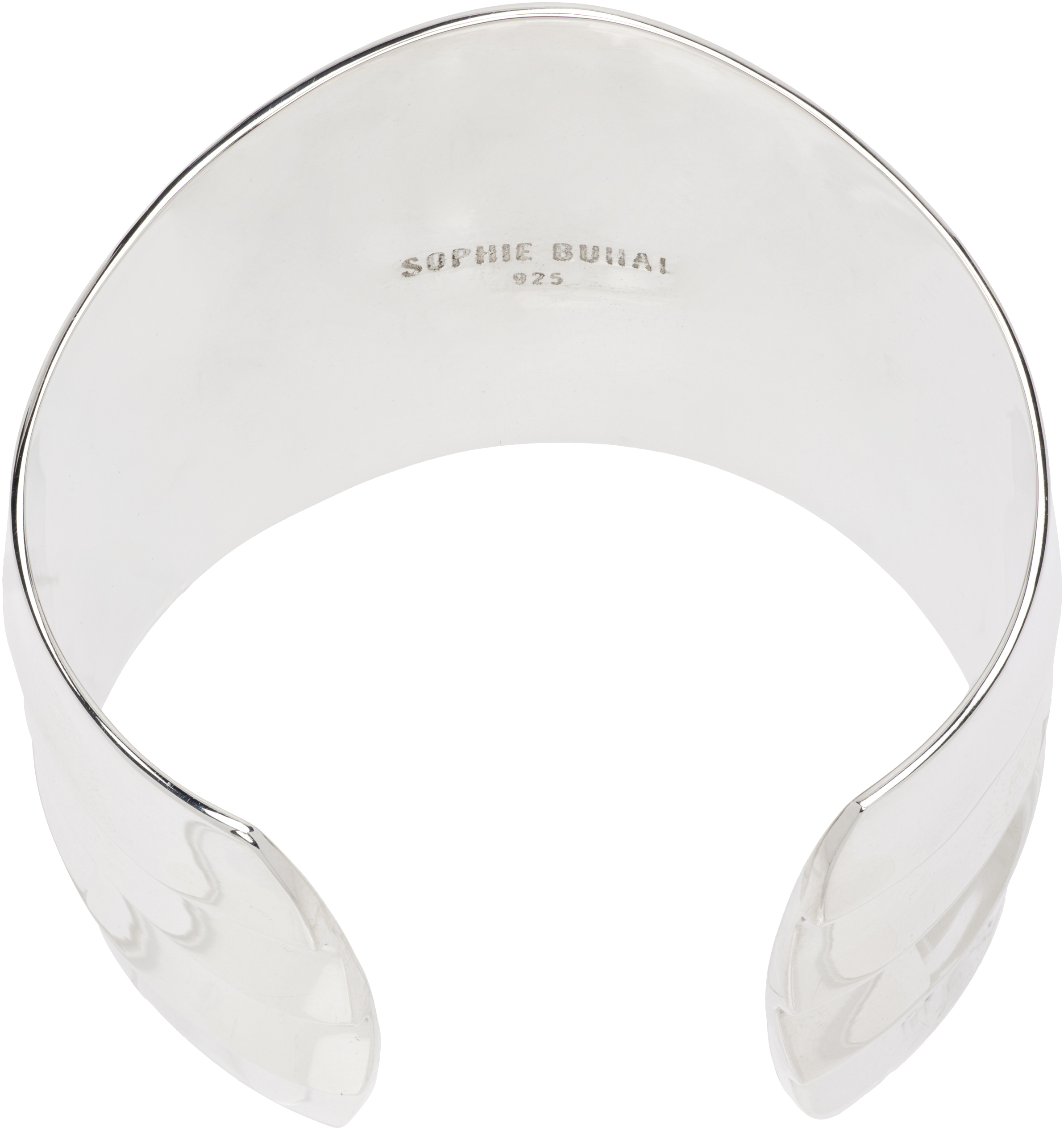 Sophie Buhai Medium Wave Cuff Bracelet In Metallic