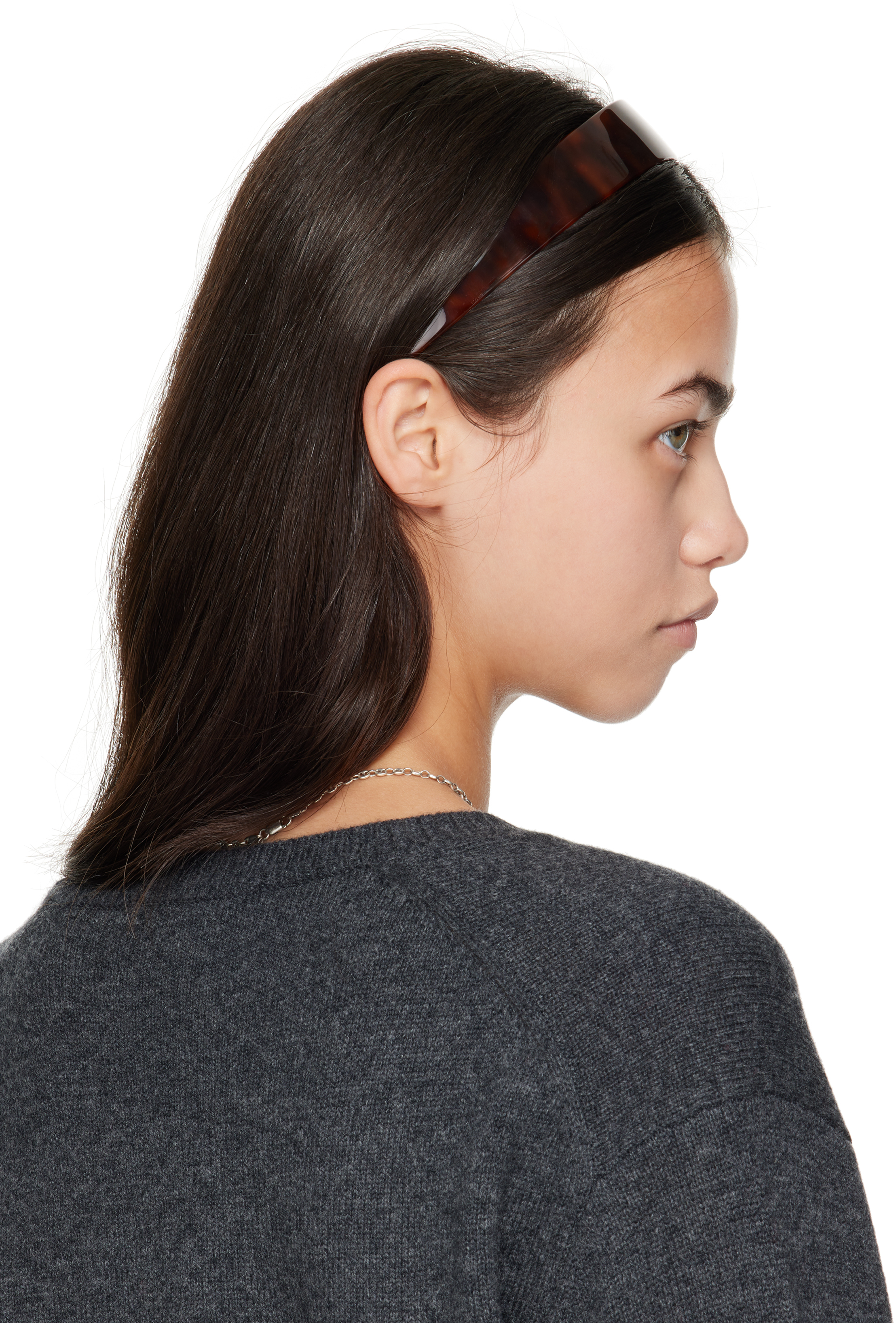 Sophie Buhai Brown Thin Bessette Headband In Brown