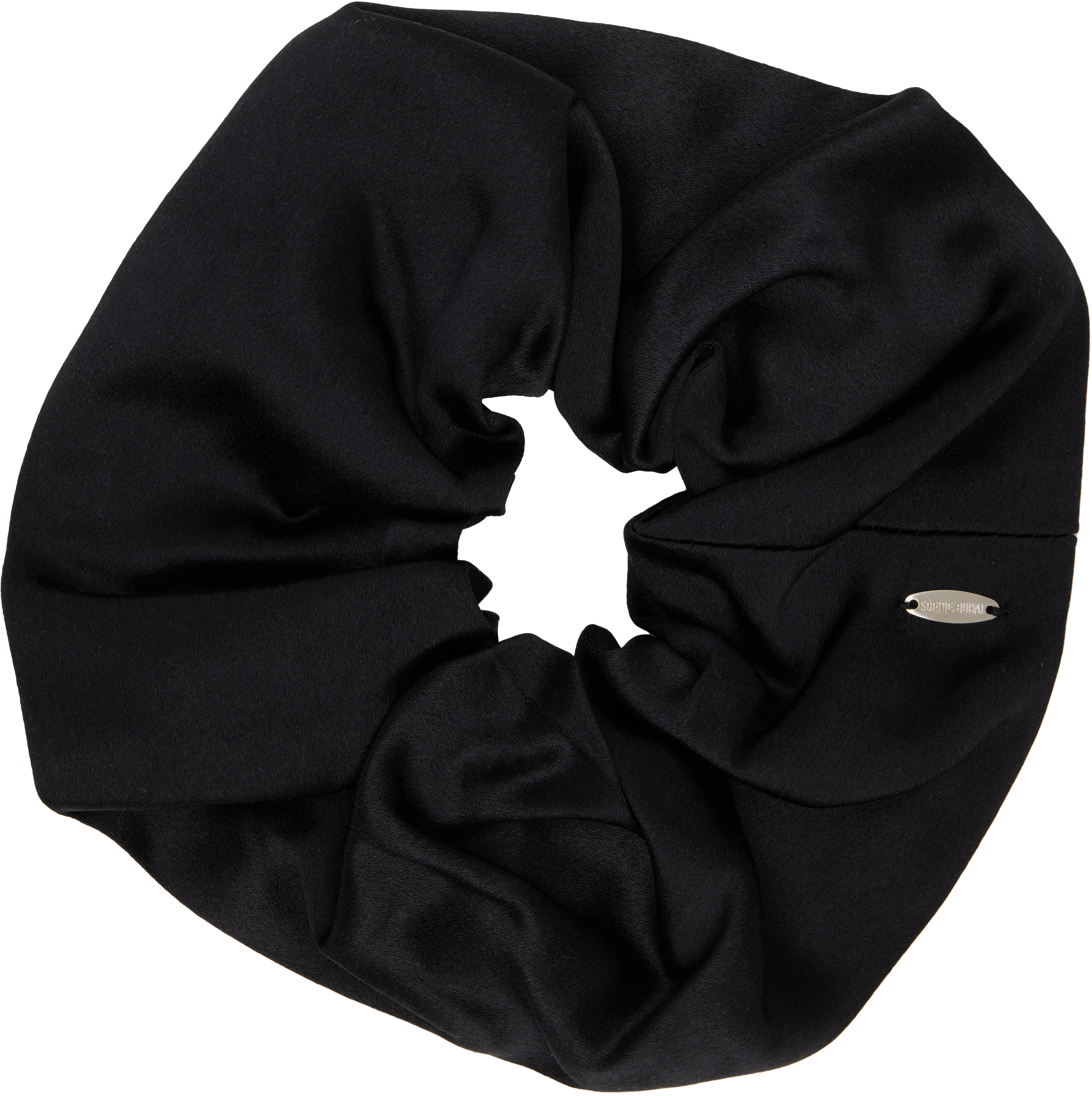 Sophie Buhai Black Elegant Scrunchie In Black