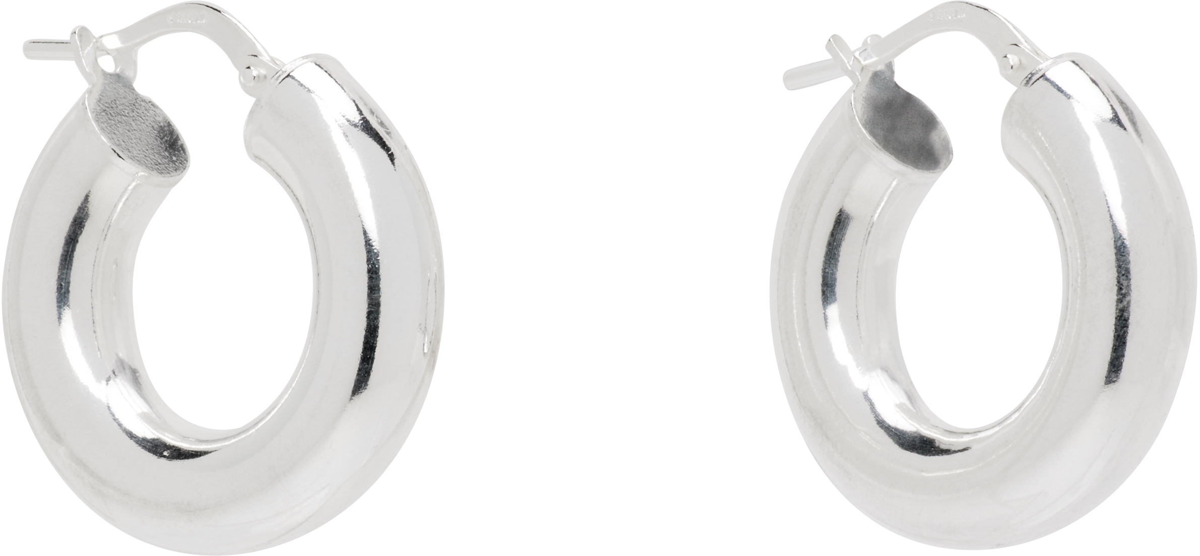 Sophie Buhai Tiny Everyday Hoop Earrings In Silver