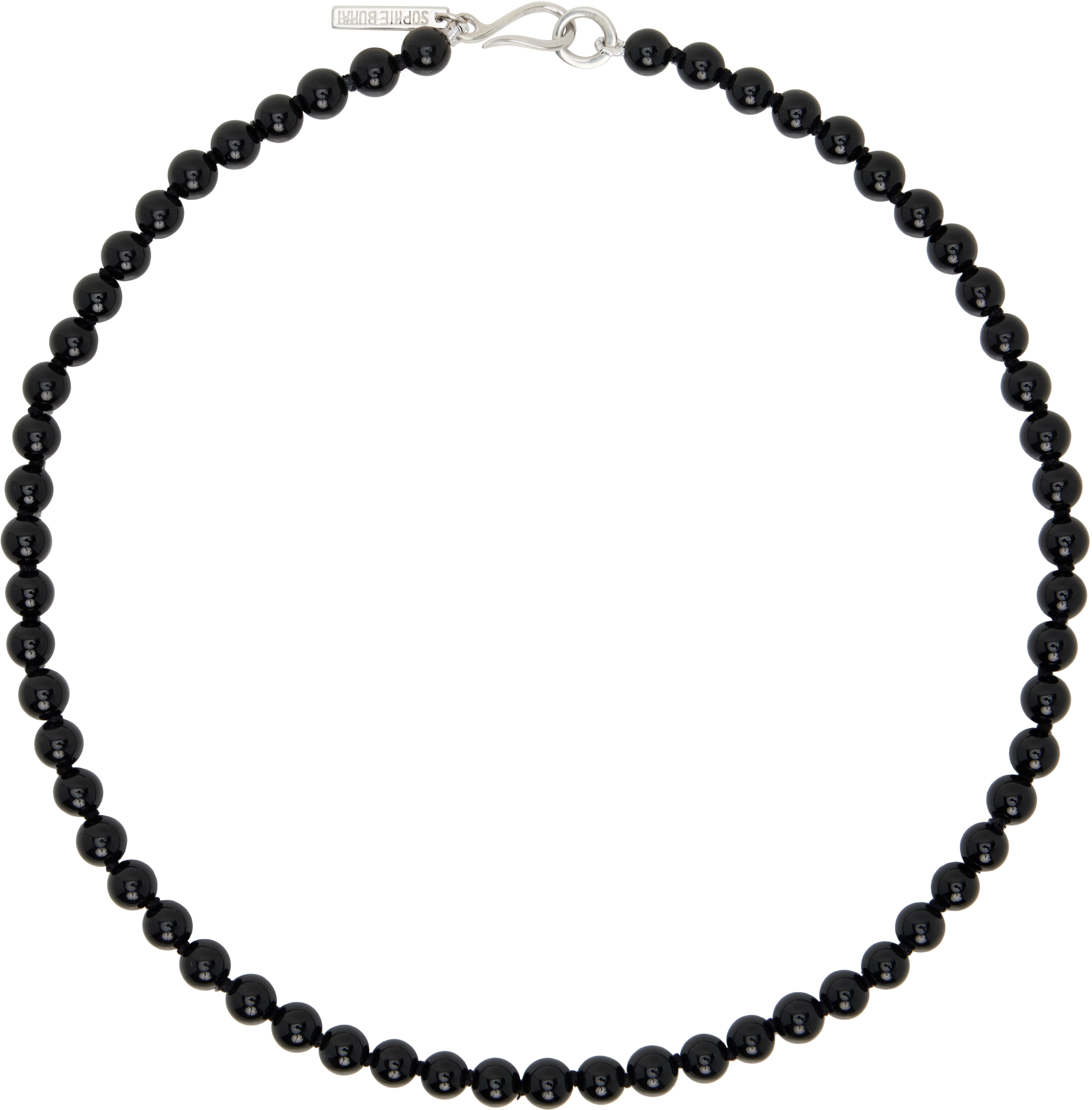 Sophie Buhai Tiny Onyx Collar Necklace