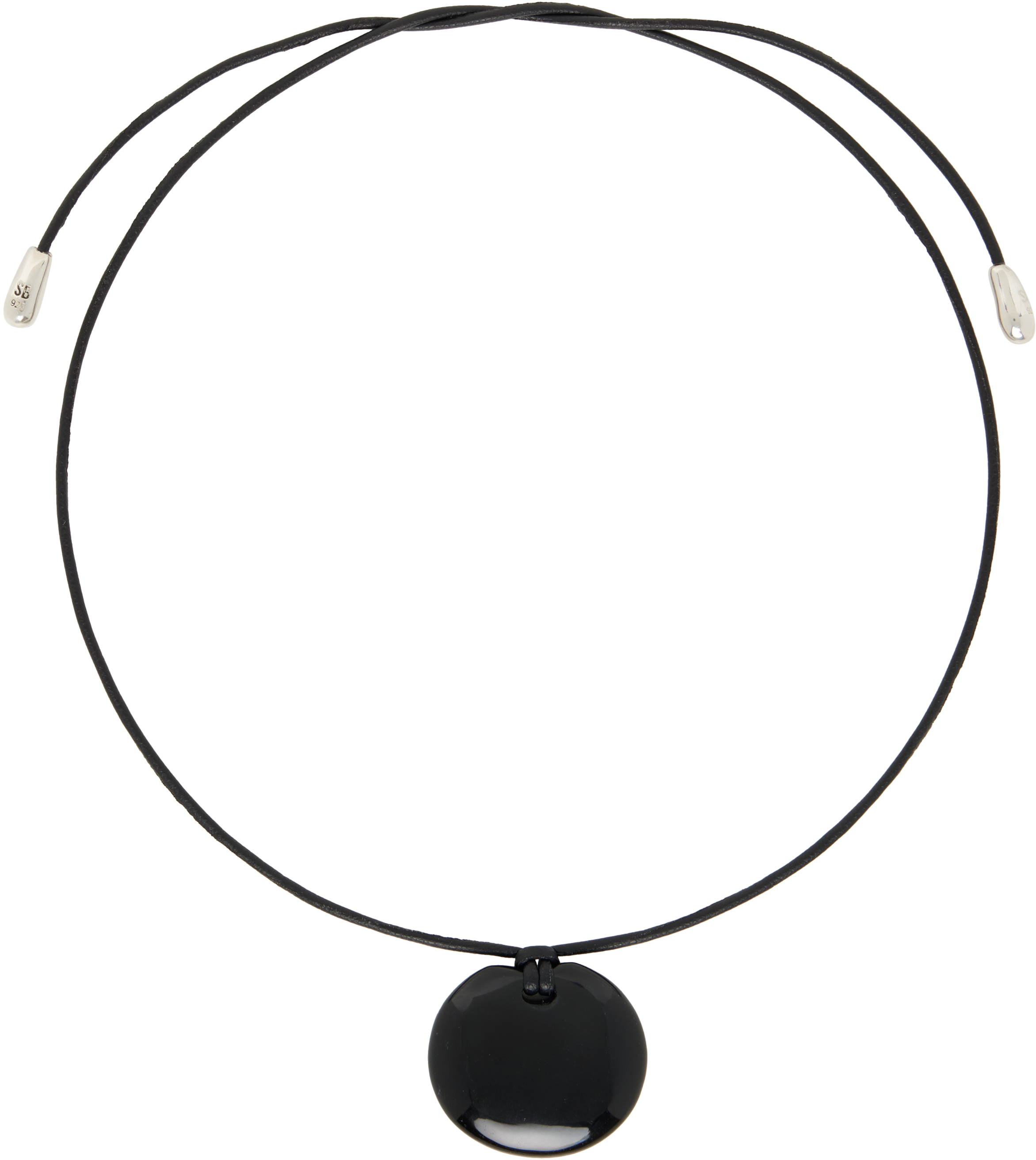 Sophie Buhai Small Full Moon Pendant Necklace