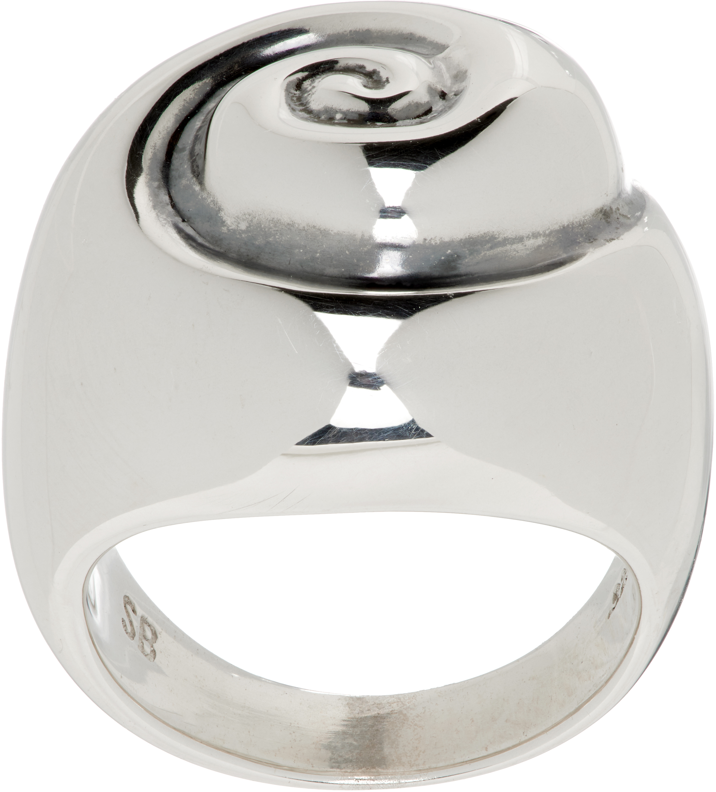 Sophie Buhai Nautilus リング 美品 SOPHIE BUHAI Small Nautilus silver ring | NET-A-PORTER
