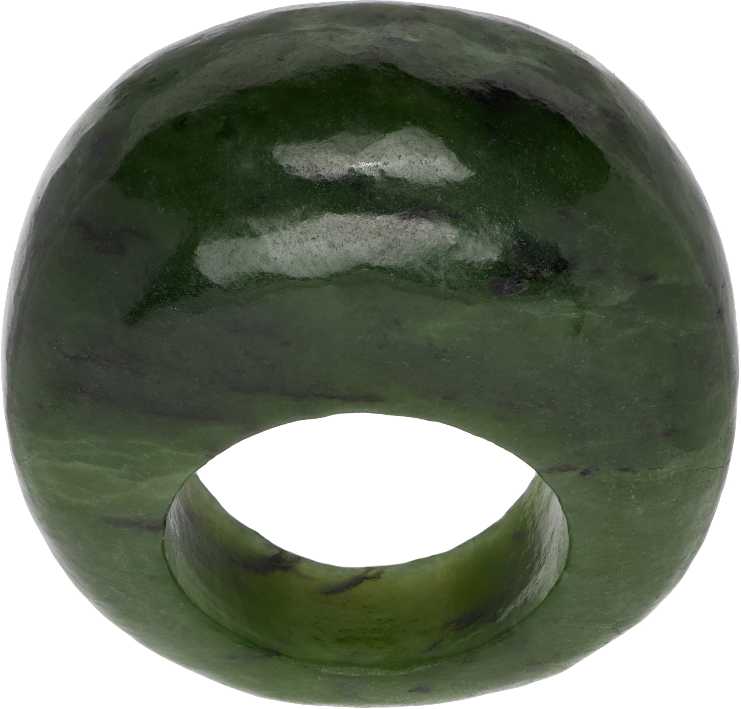 Sophie Buhai Jade Donut Ring In Green