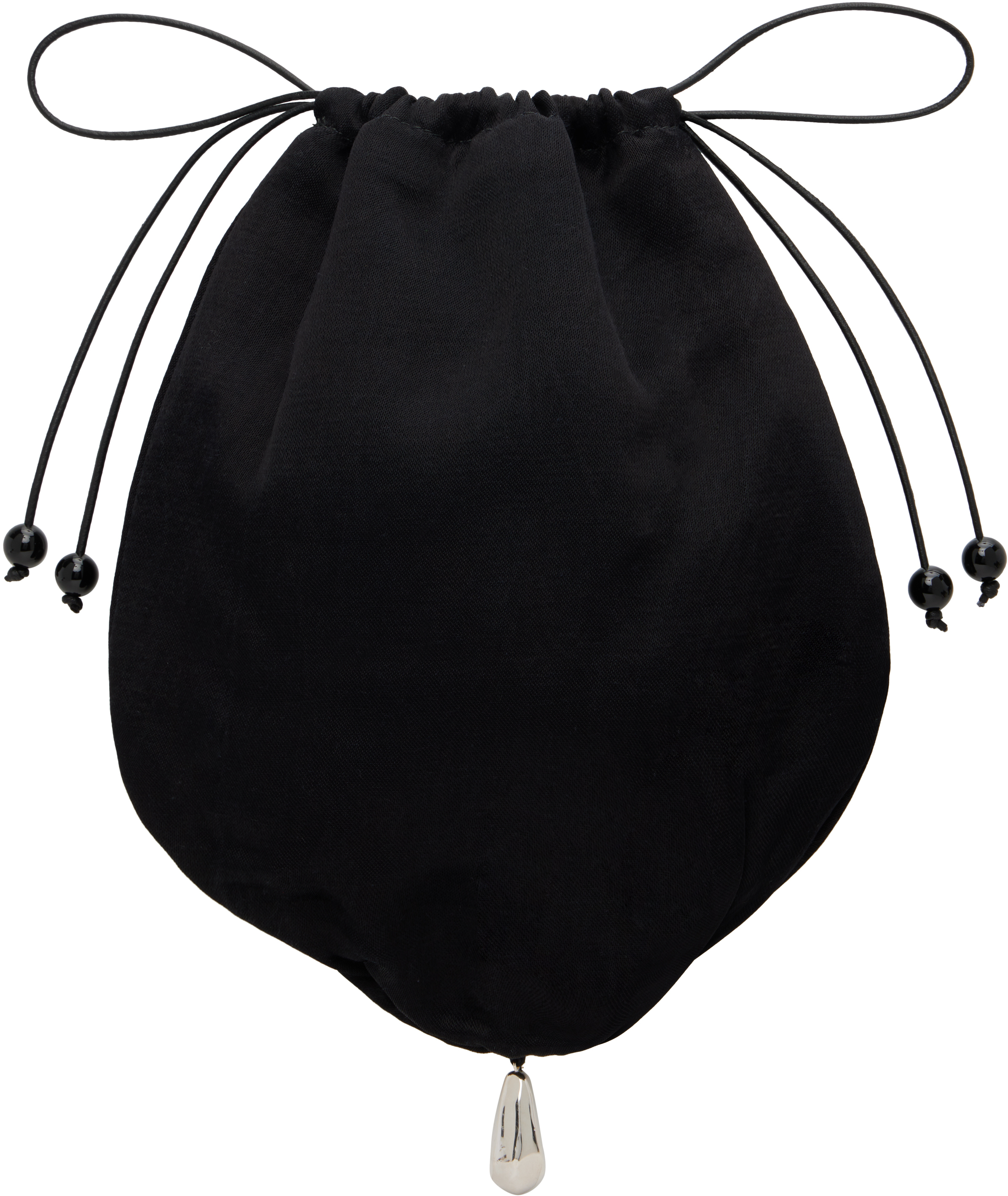 Sophie Buhai Black Teardrop Pouch In Black