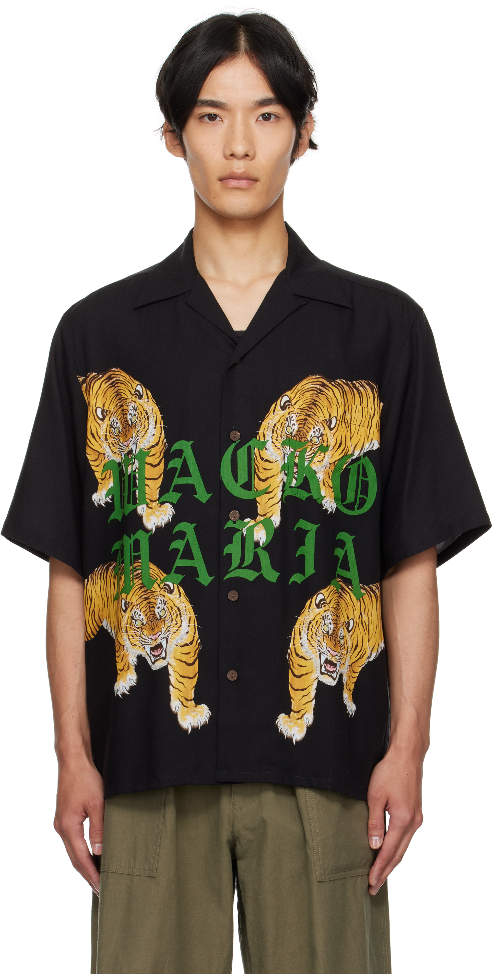 WACKOMARIA×TIM LEHI 【M】 Wacko Maria - WACKO MARIA x Tim Lehi Hawaiian Short Sleeve